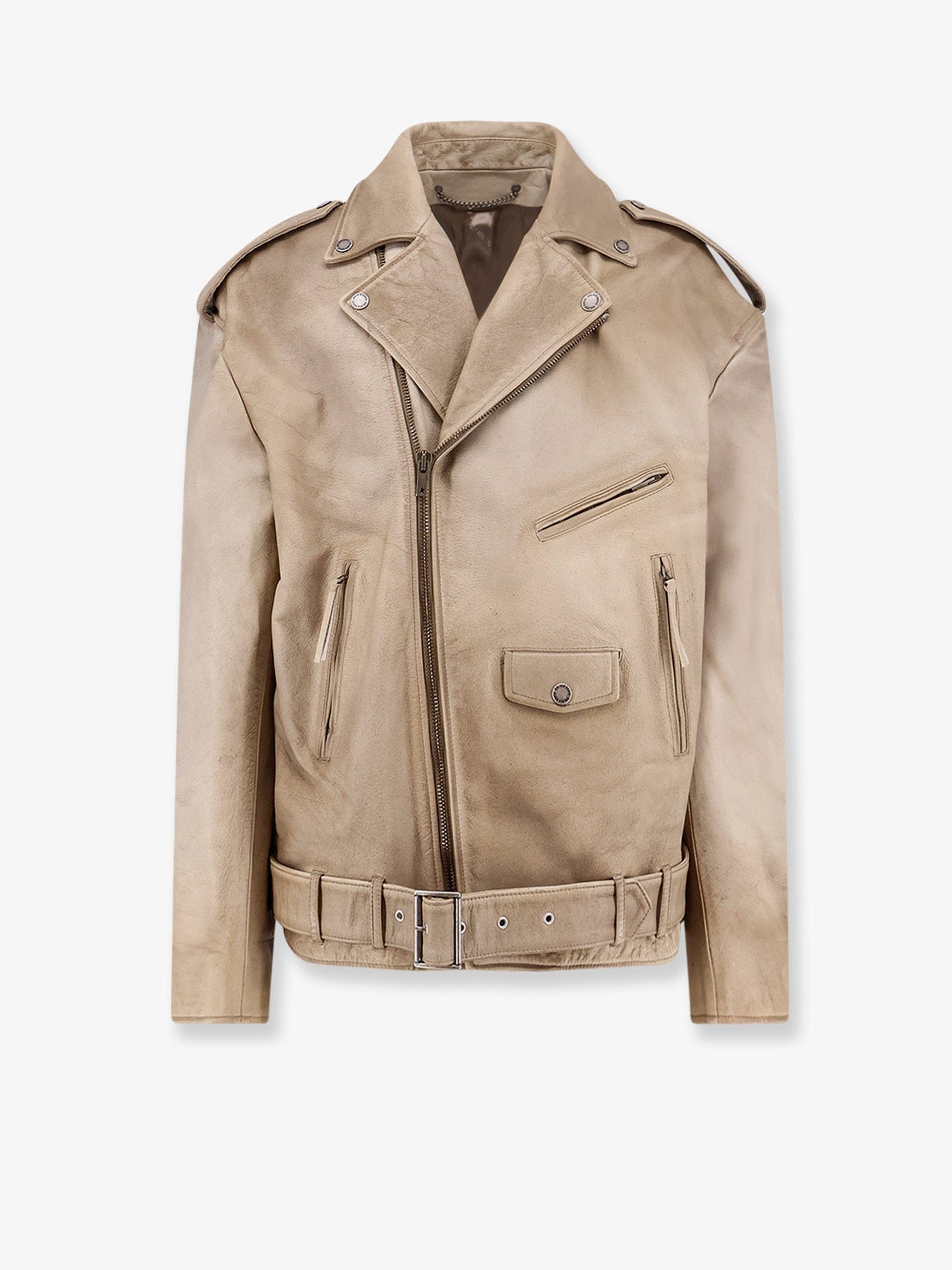 GOLDEN GOOSE DELUXE BRAND Phoebe Over leather jacket