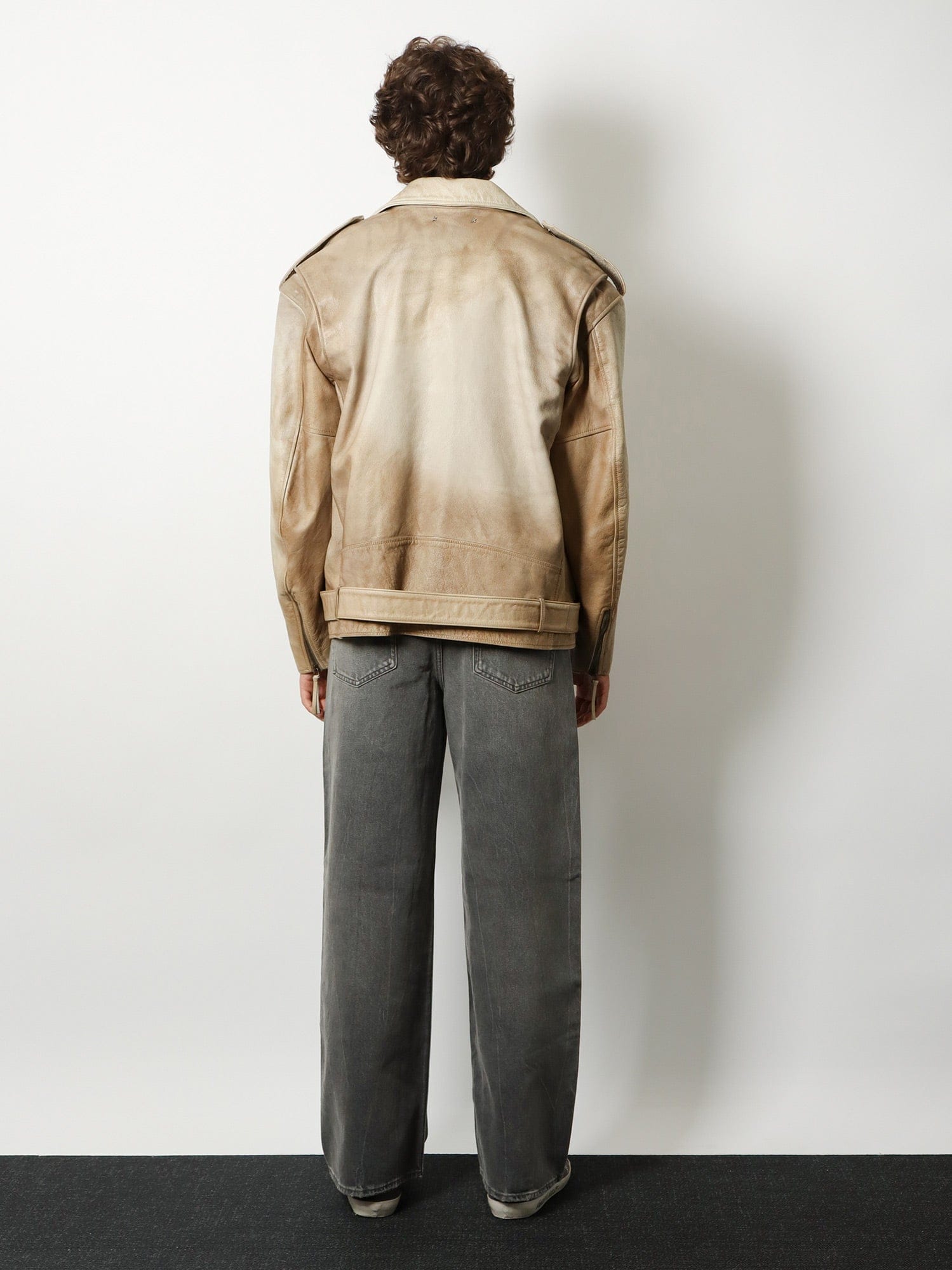 GOLDEN GOOSE DELUXE BRAND Phoebe Over leather jacket