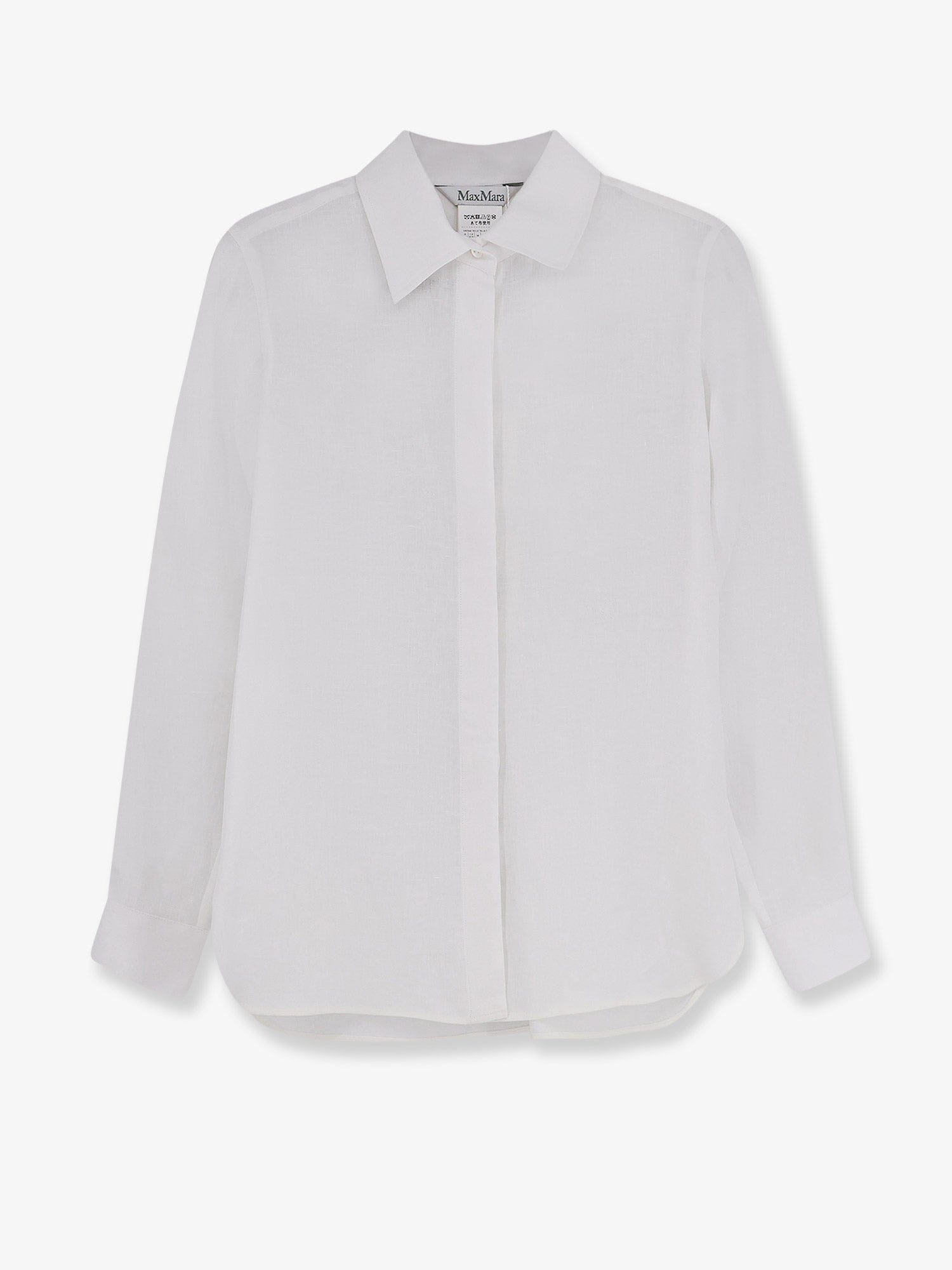 Max Mara Mxmfalasco linen shirt