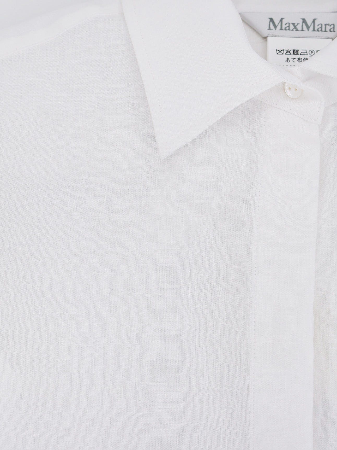 Max Mara Mxmfalasco linen shirt