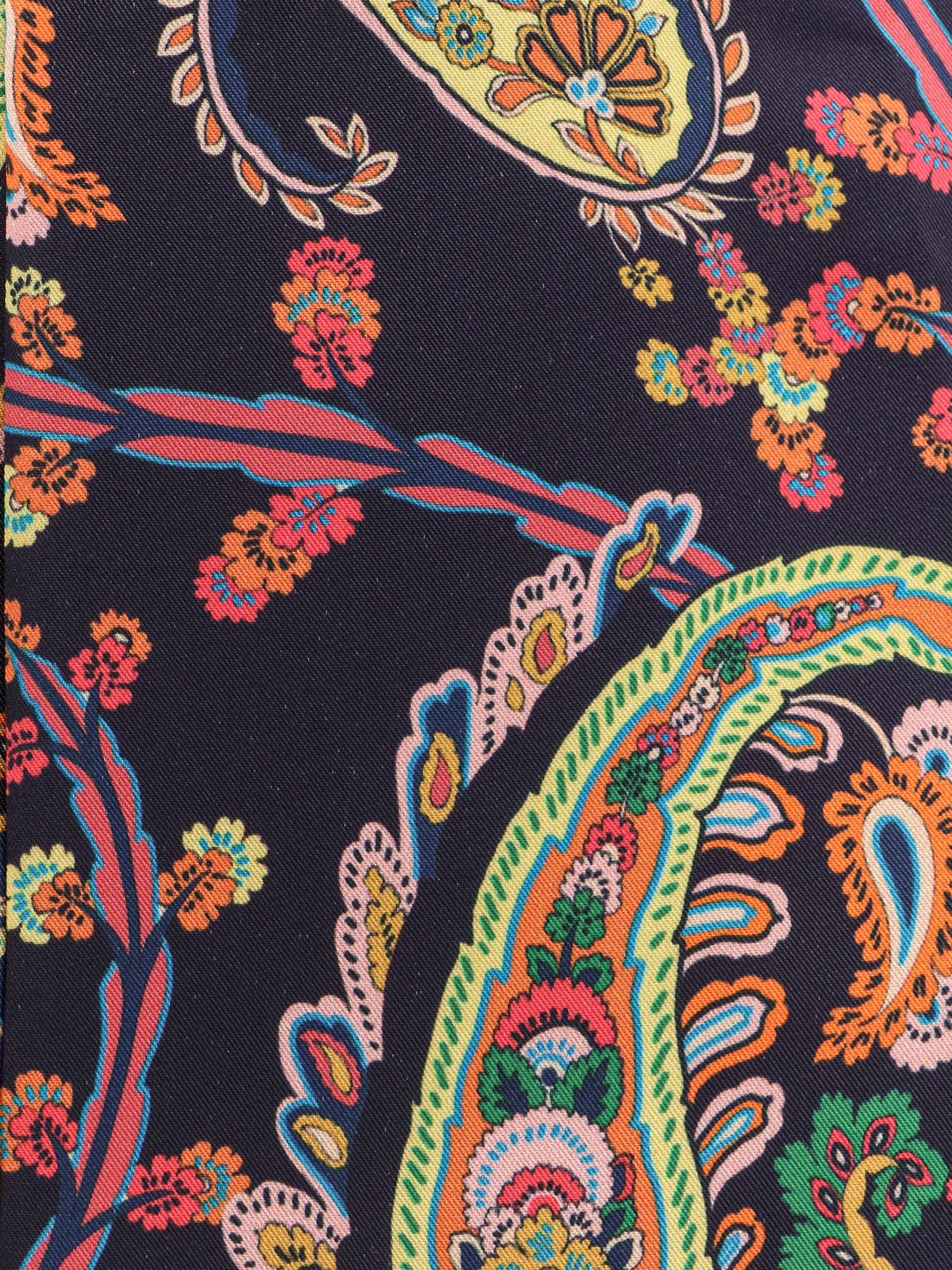 ETRO Multicolor fabric trousers