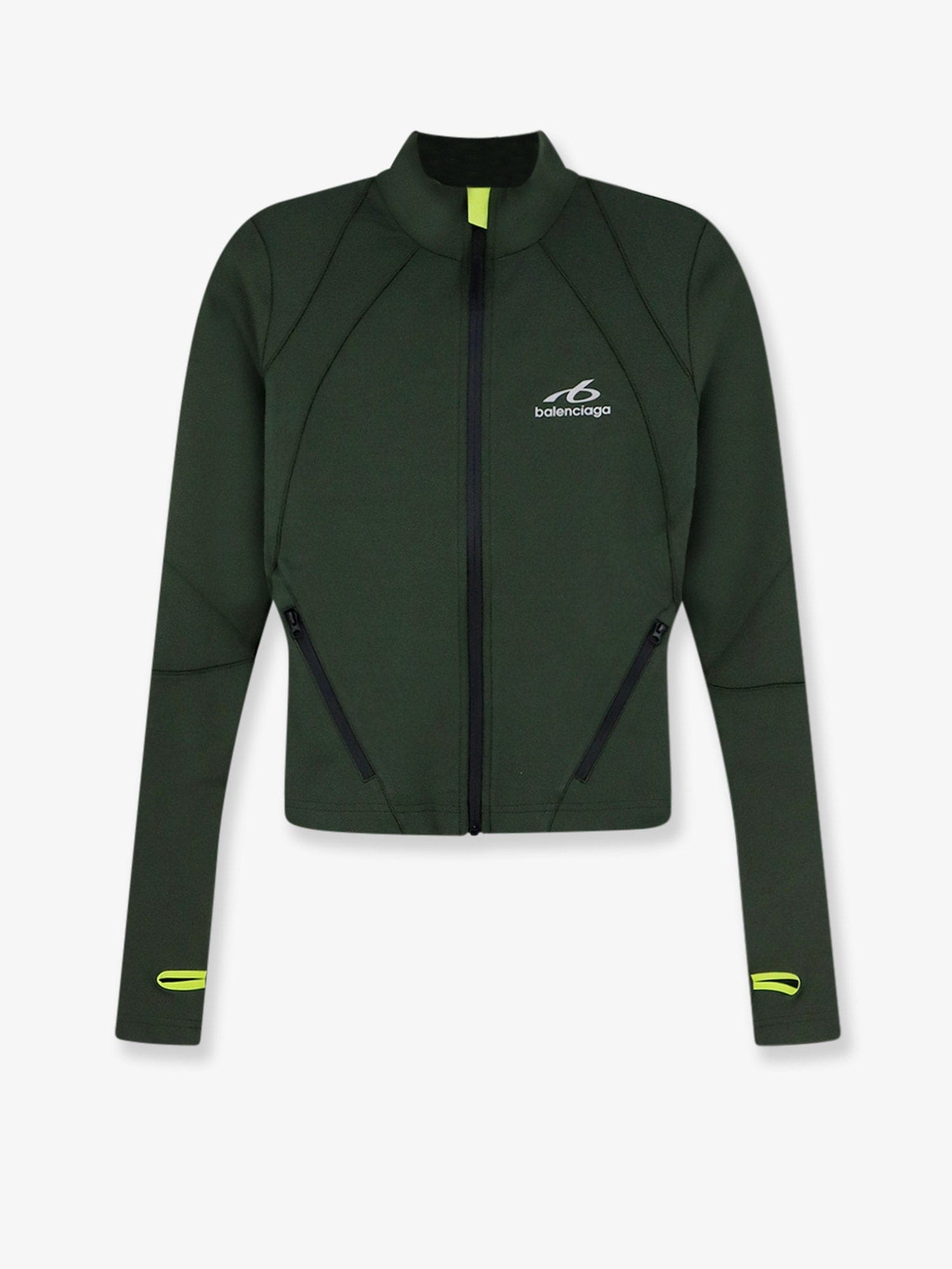 Balenciaga Fitted Zip-Up sweatshirt