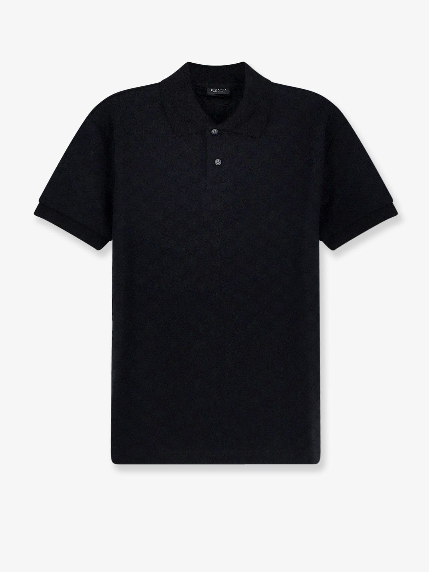 Gucci GG viscose blend polo shirt