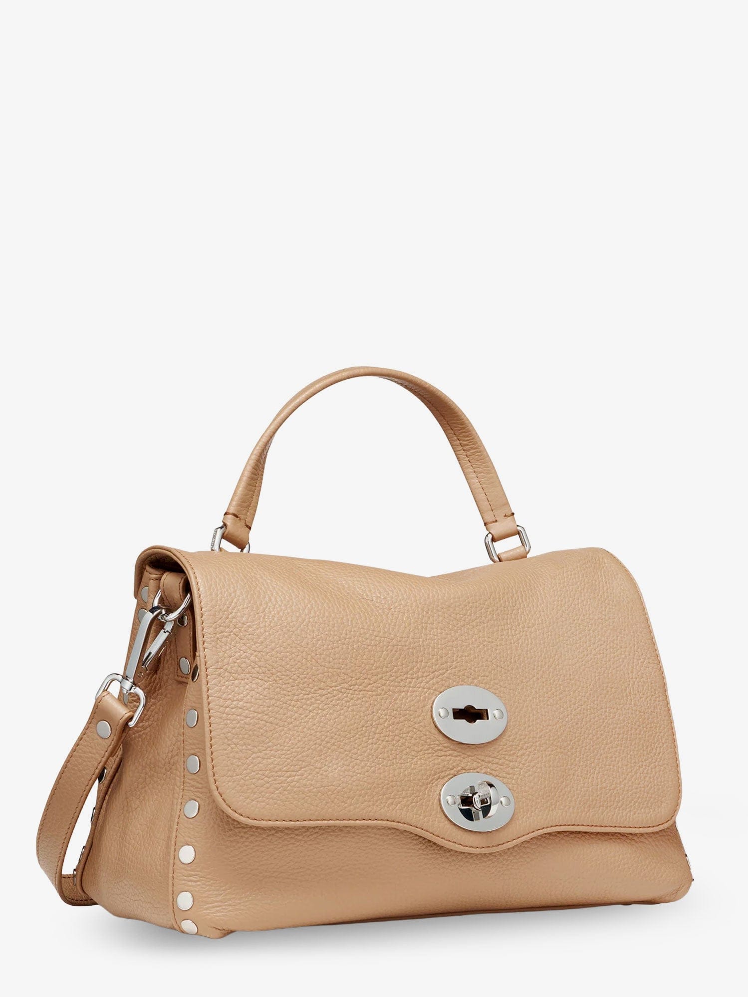 Zanellato Hammered leather Postina Daily crossbody bag
