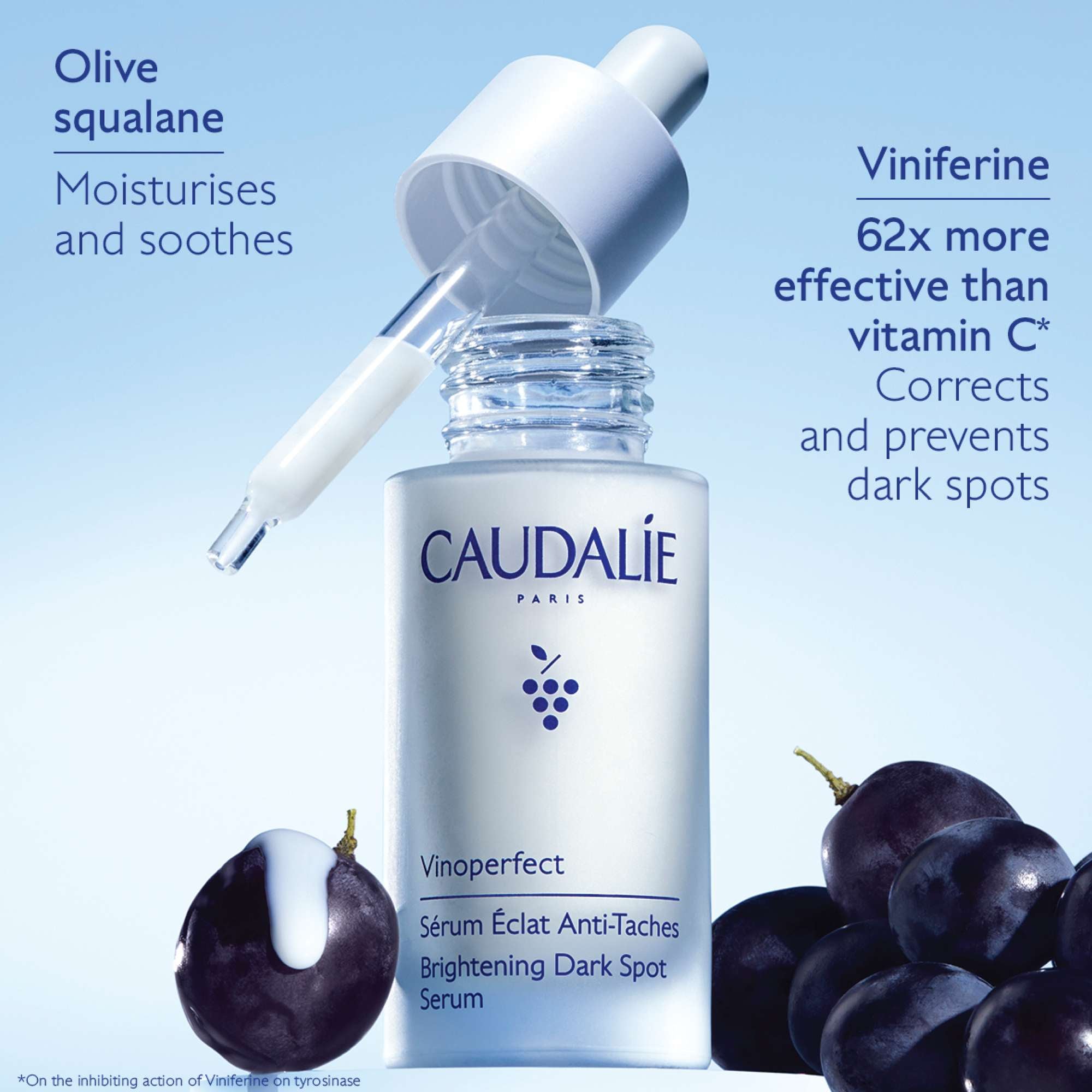 Caudalie Vinoperfect Brightening Dark Spot Serum Vitamin C Alternative 30ml