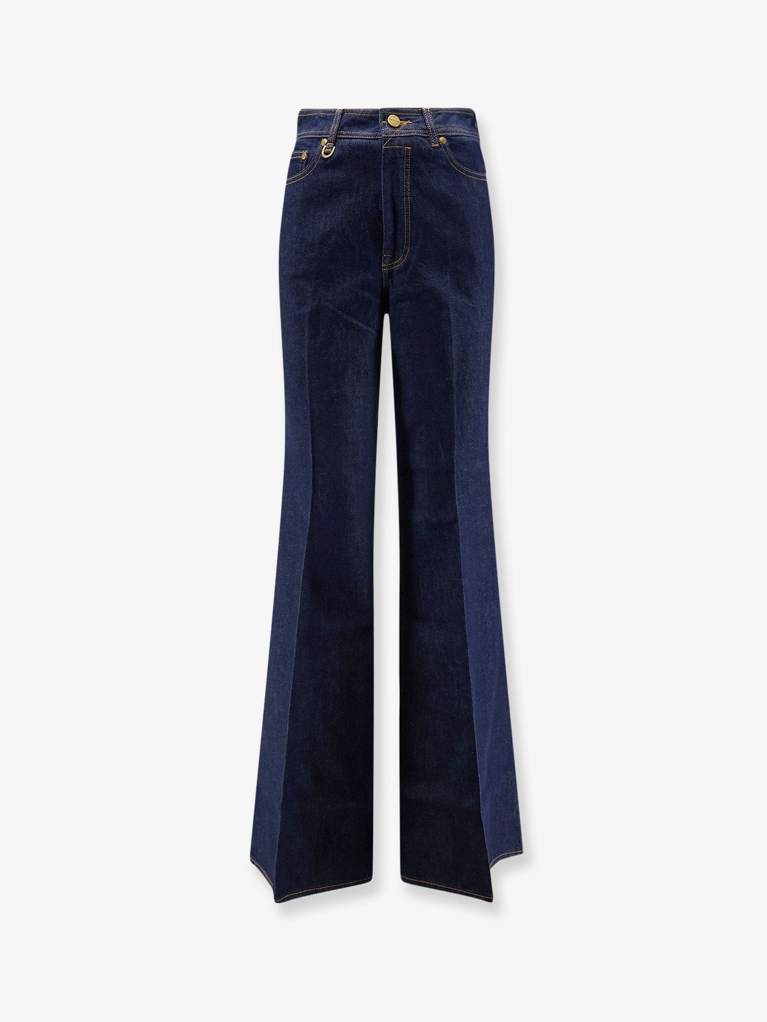 ZIMMERMANN Cotton Denim Flare Jeans