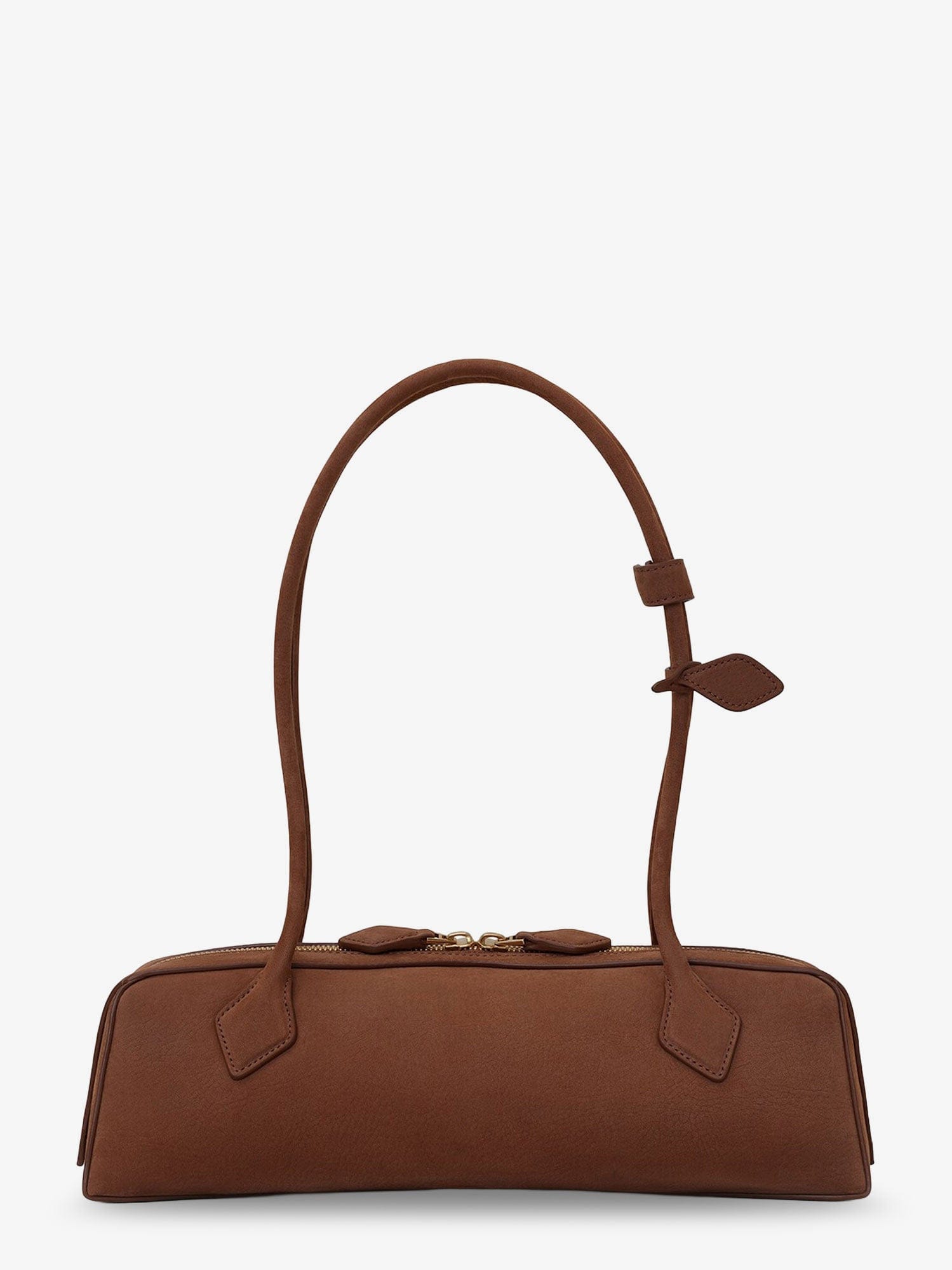 Alaia Teckel Medium suede shoulder bag