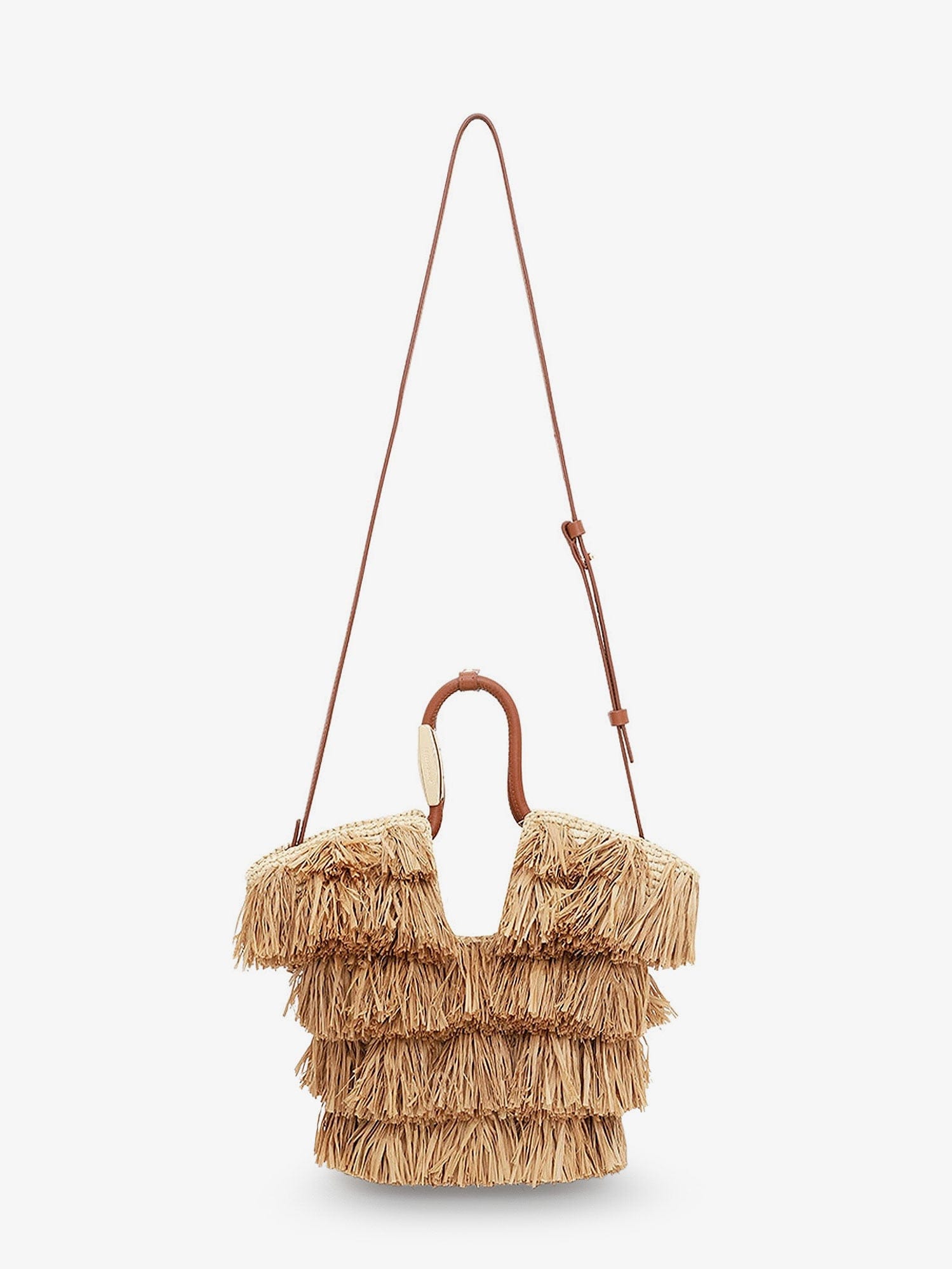 ZIMMERMANN Golden Time crossbody bag with fringe