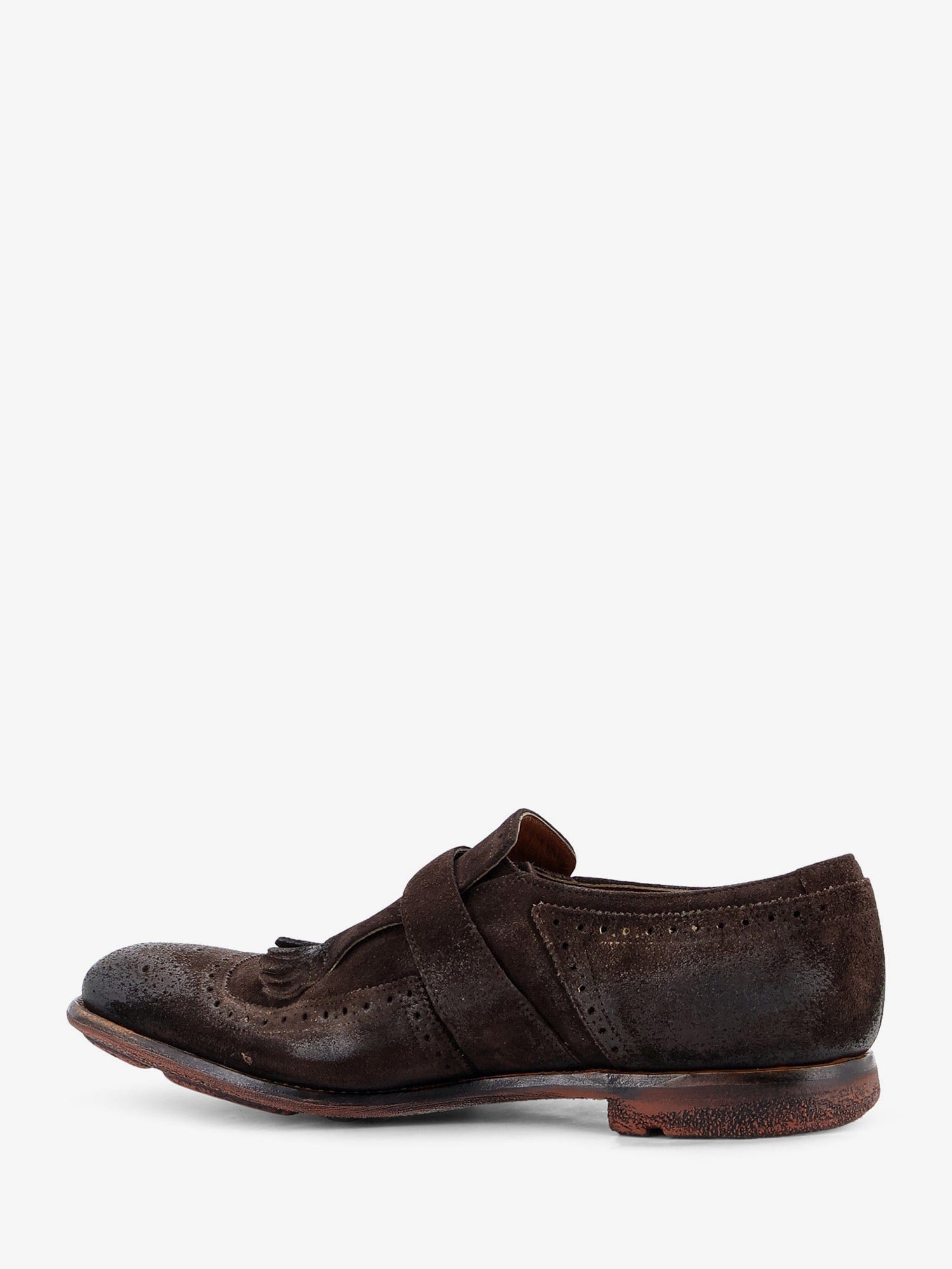 Church's Shanghai loafers in vintage-effect suede