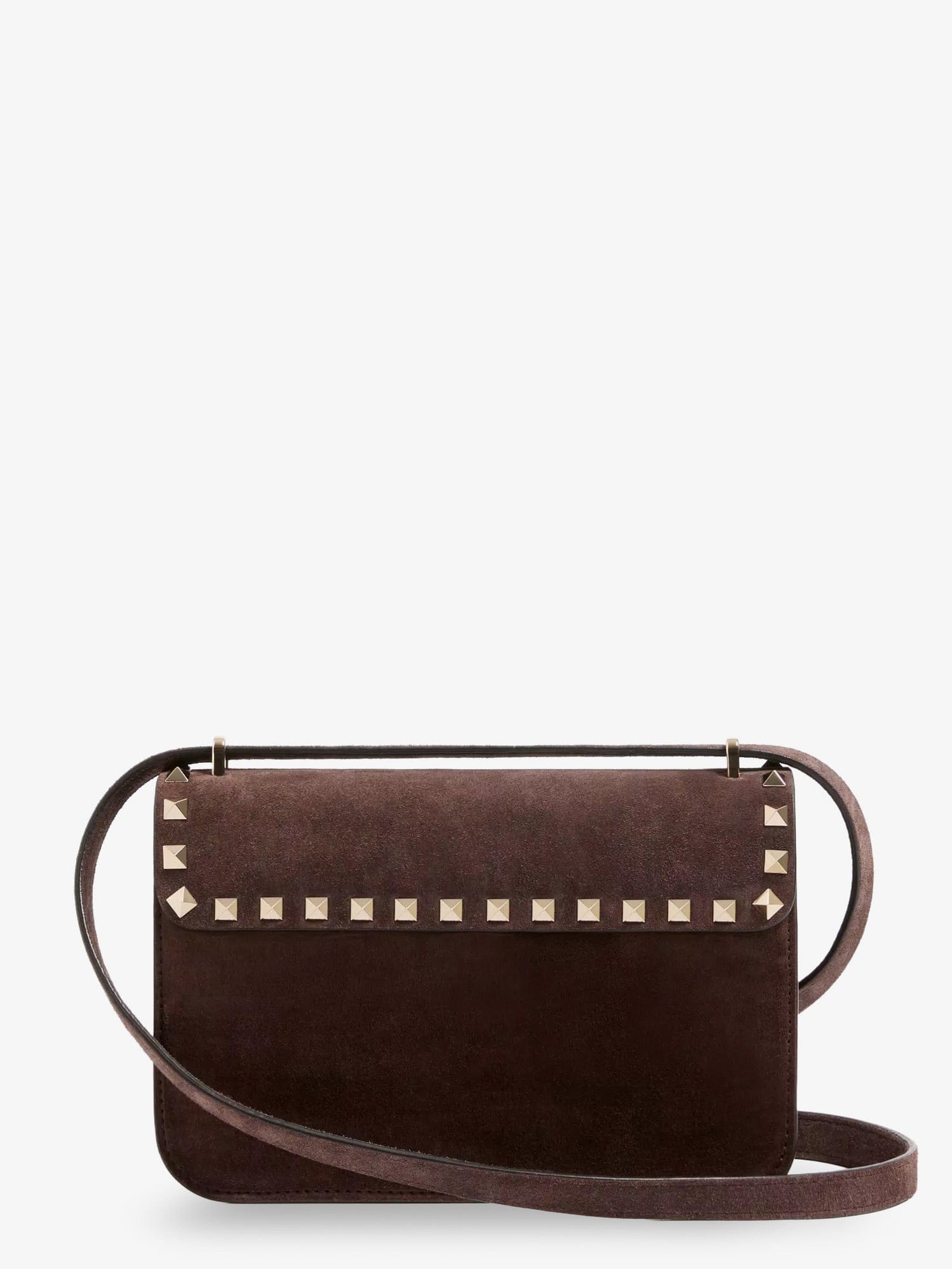 Valentino Garavani Rockstud suede crossbody bag