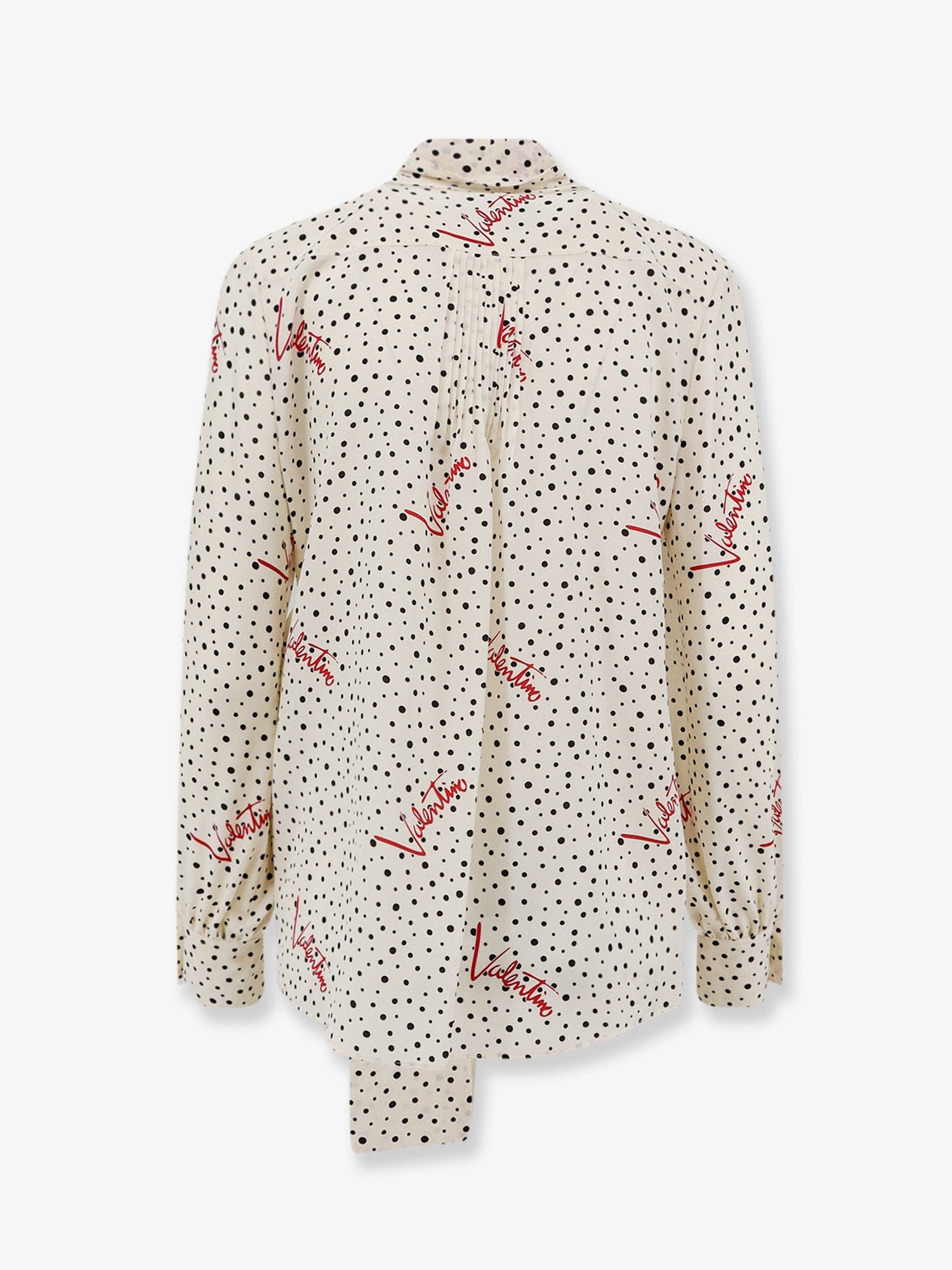 Valentino Bollicine Plusdepois Crepe De Chine Shirt