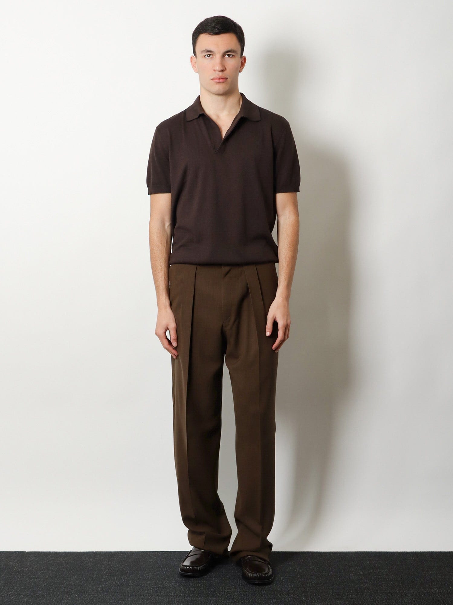 TOM FORD Wool trousers with pinces