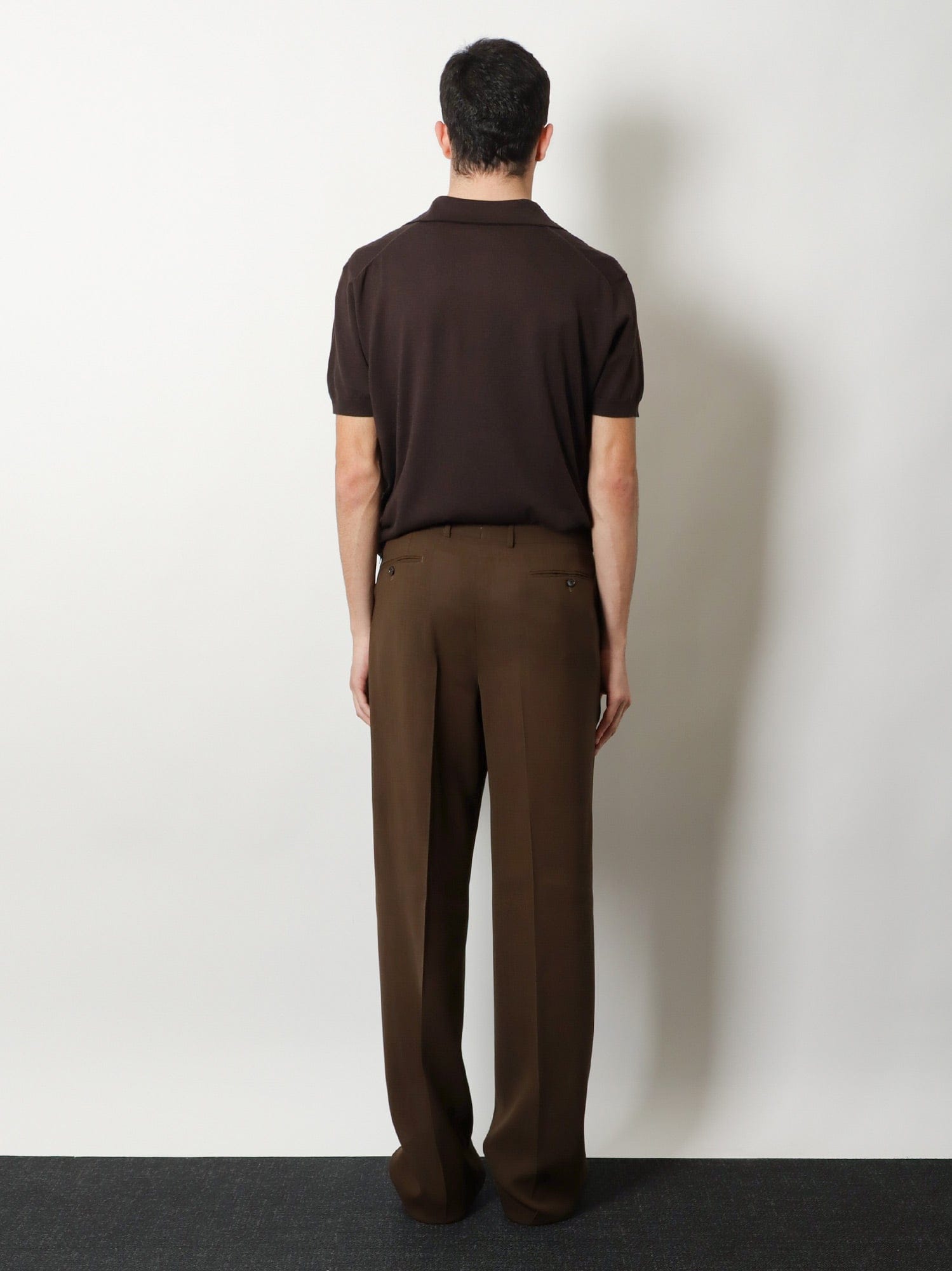 TOM FORD Wool trousers with pinces