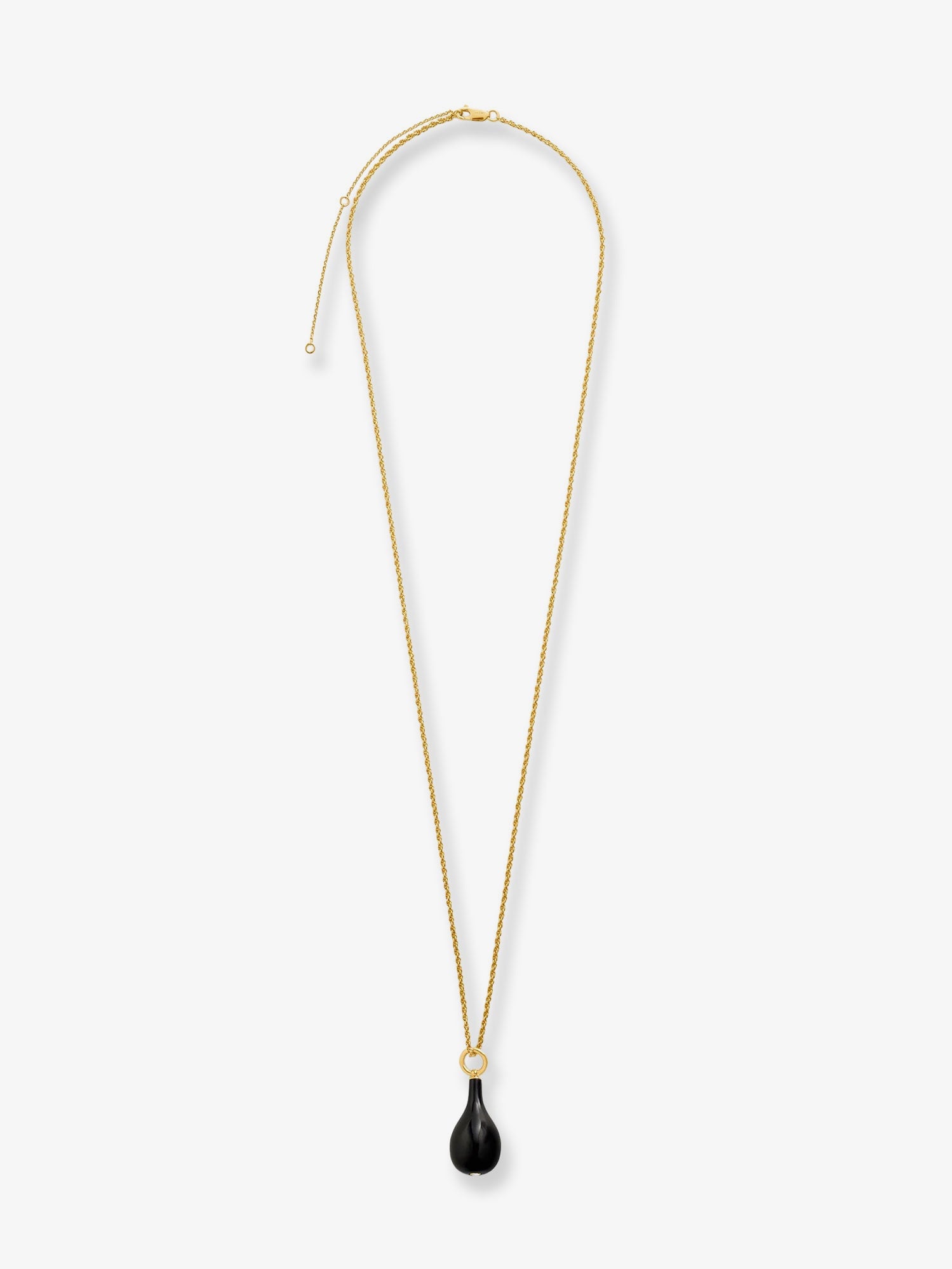 TOTEME Onix Drop Necklace
