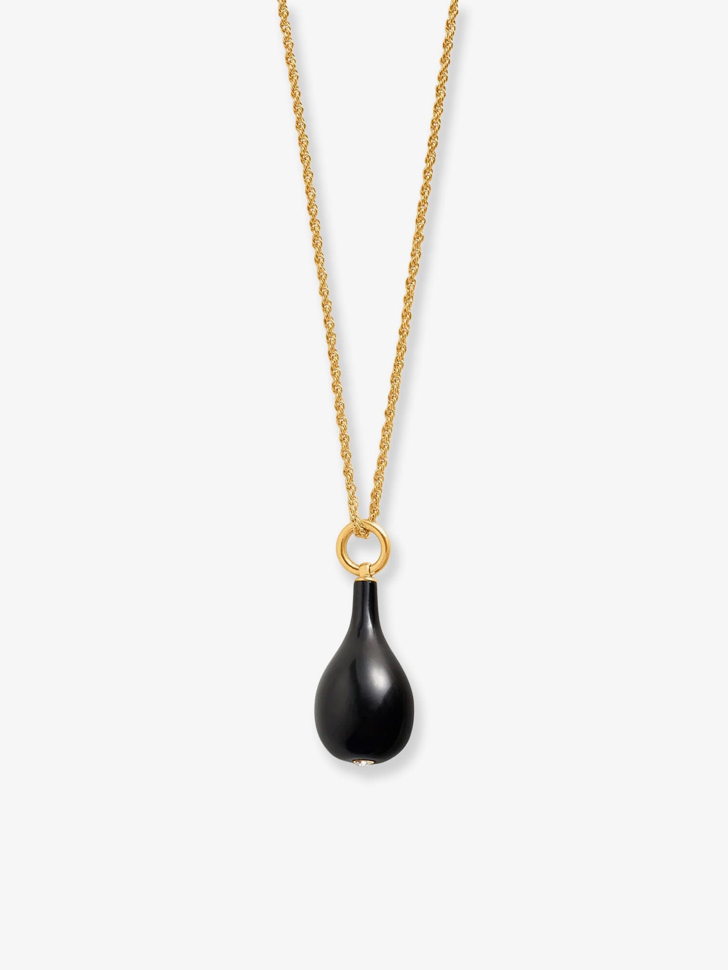 TOTEME Onix Drop Necklace