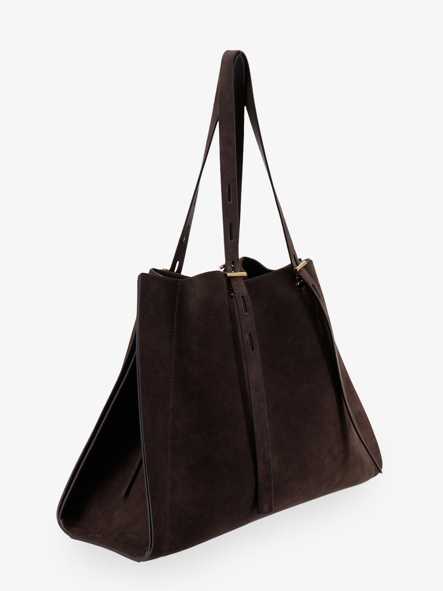 MINOBOSSI Paula suede shoulder bag