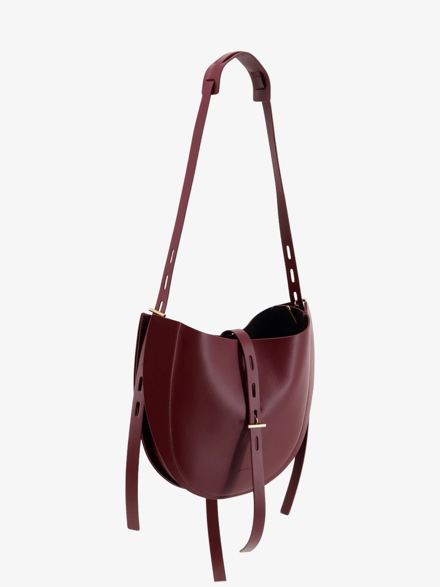 MINOBOSSI Lizzie leather crossbody bag