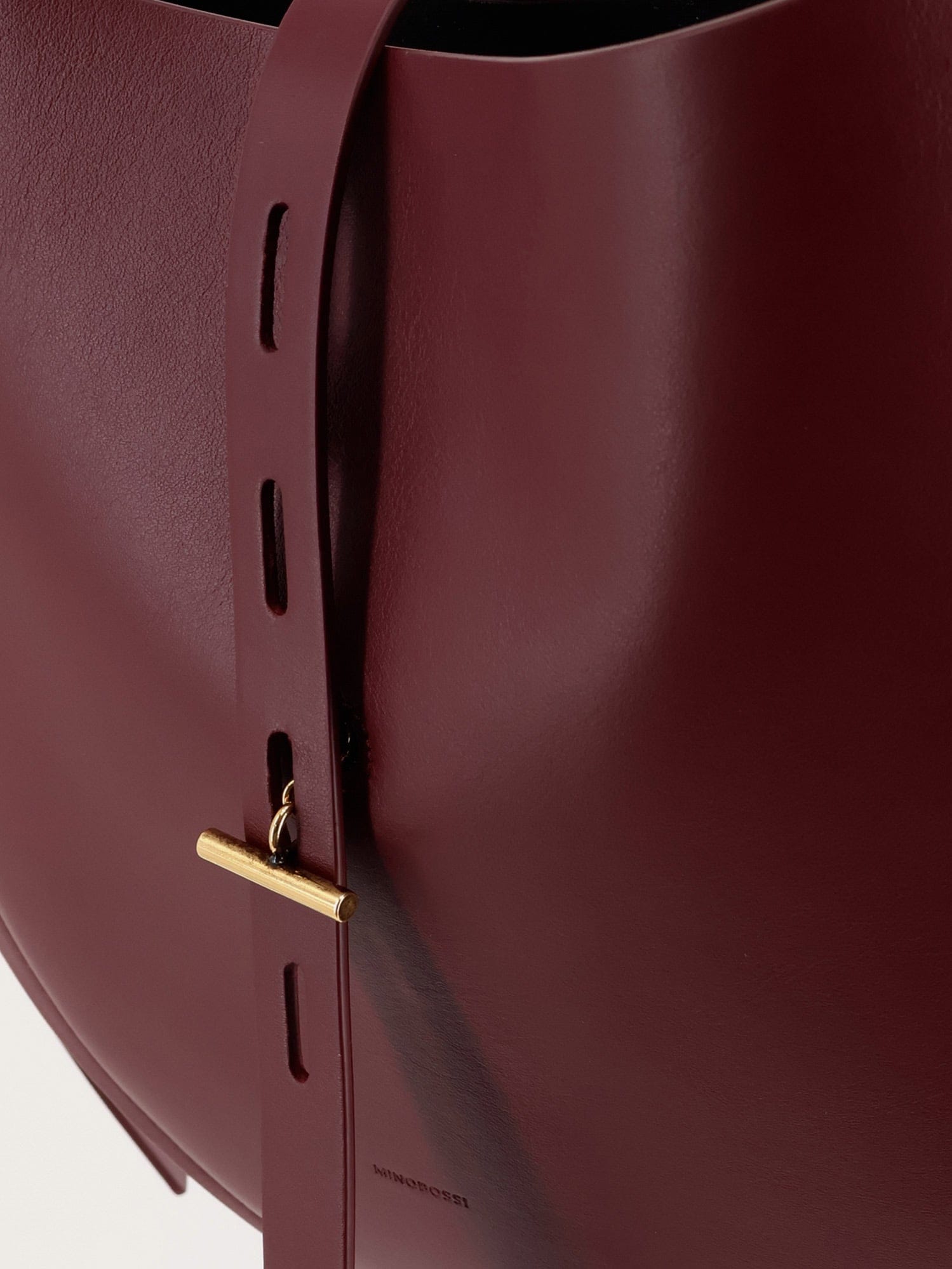 MINOBOSSI Lizzie leather crossbody bag
