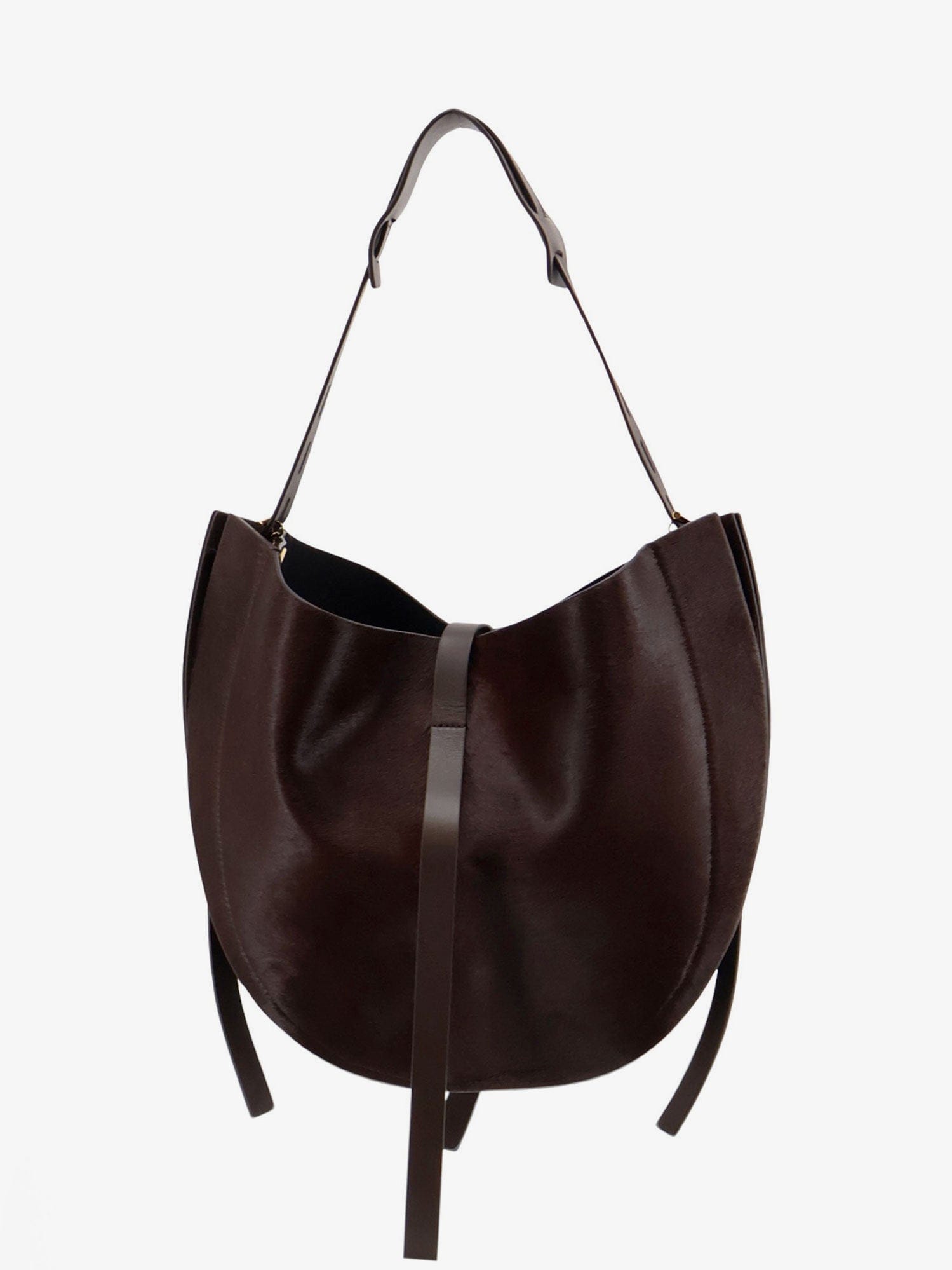 MINOBOSSI Liz pony skin shoulder bag
