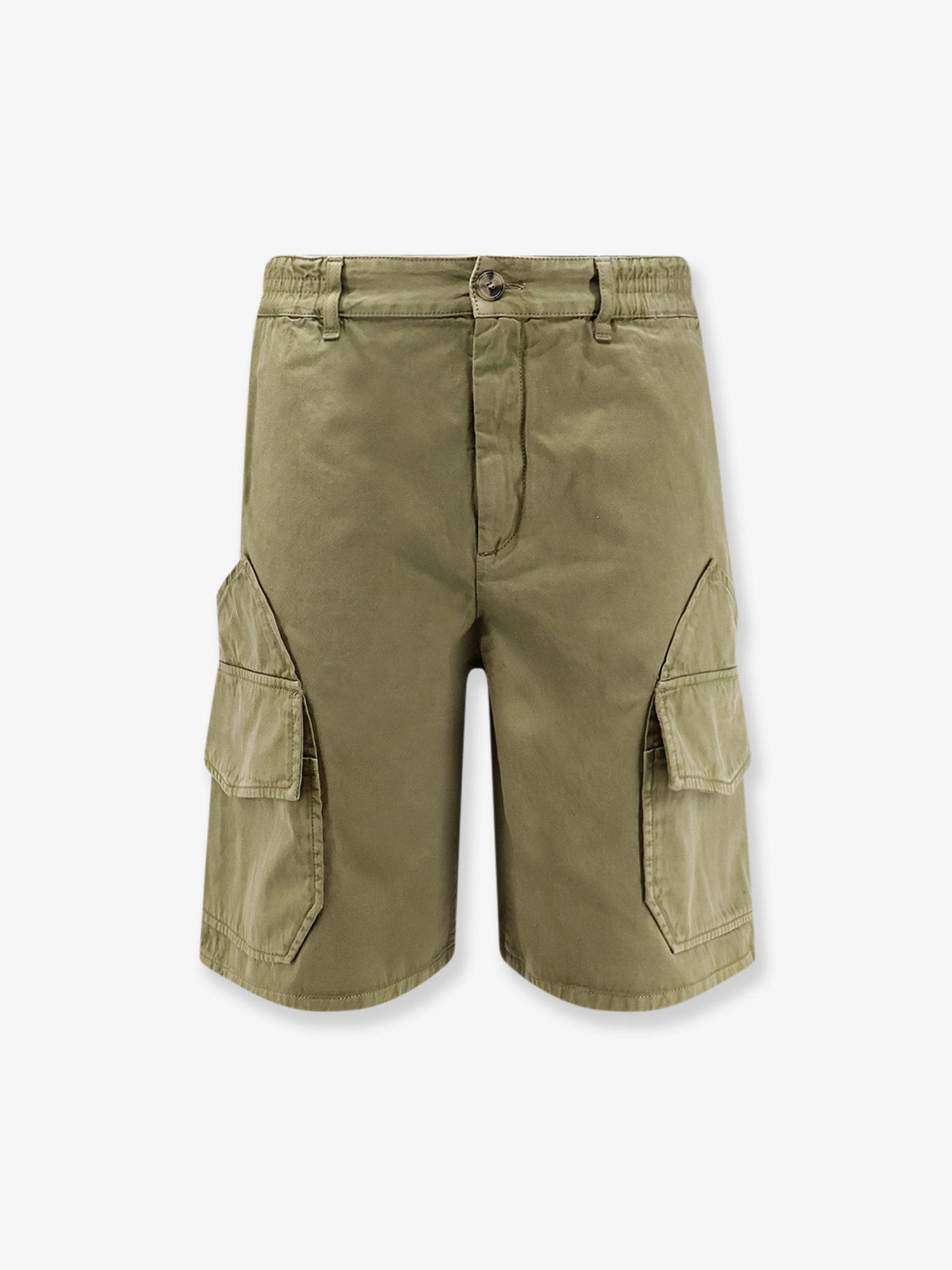 Loewe Paulas Ibiza Cotton Cargo Bermuda Shorts