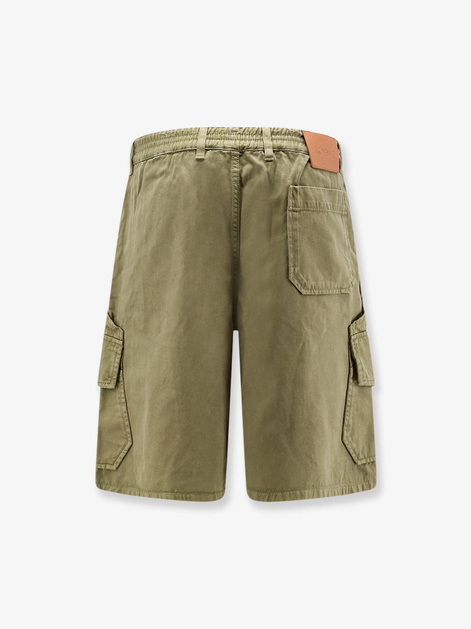 Loewe Paulas Ibiza Cotton Cargo Bermuda Shorts