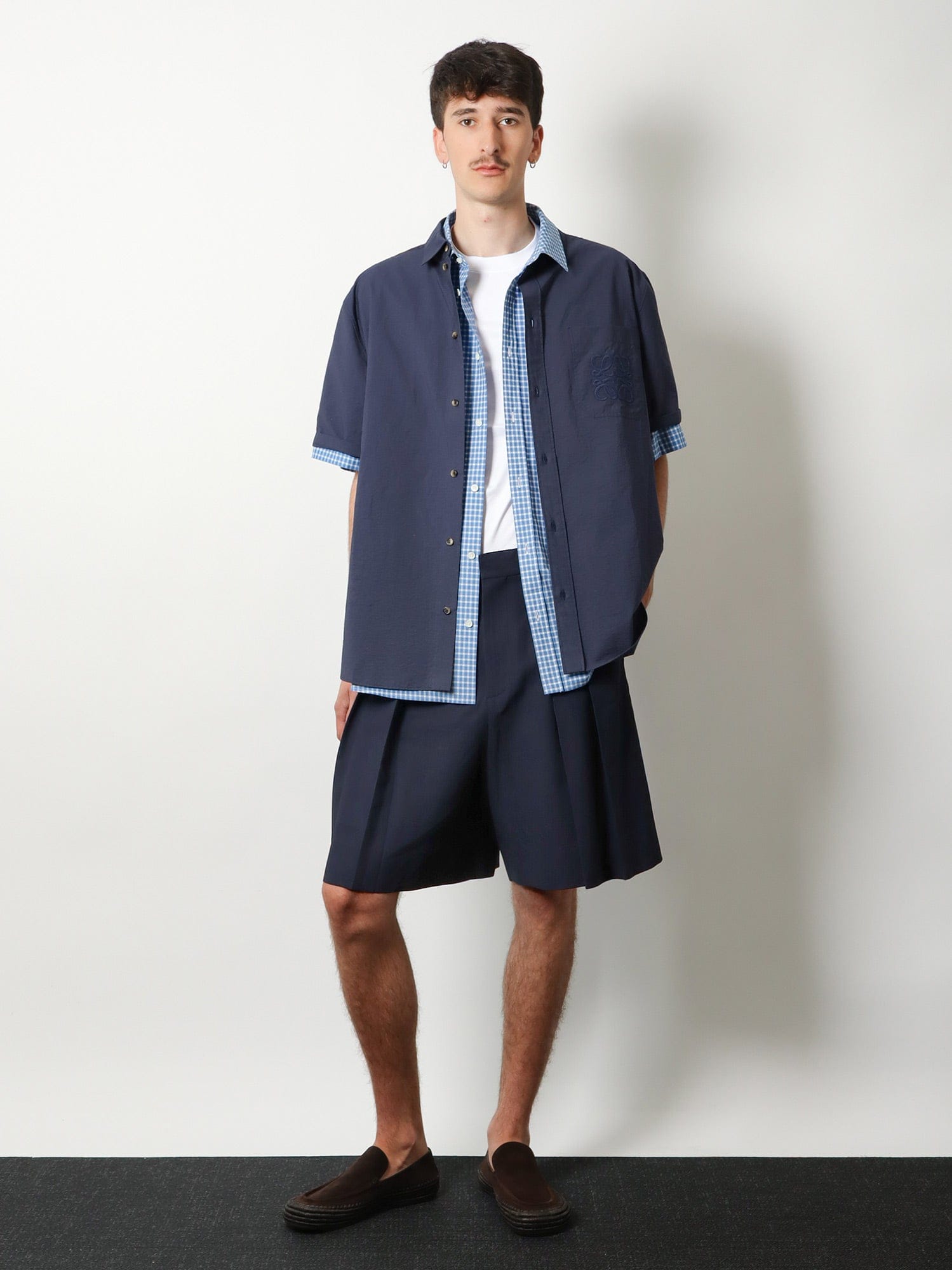 Loewe Paula's Ibiza linen and cotton bermuda shorts
