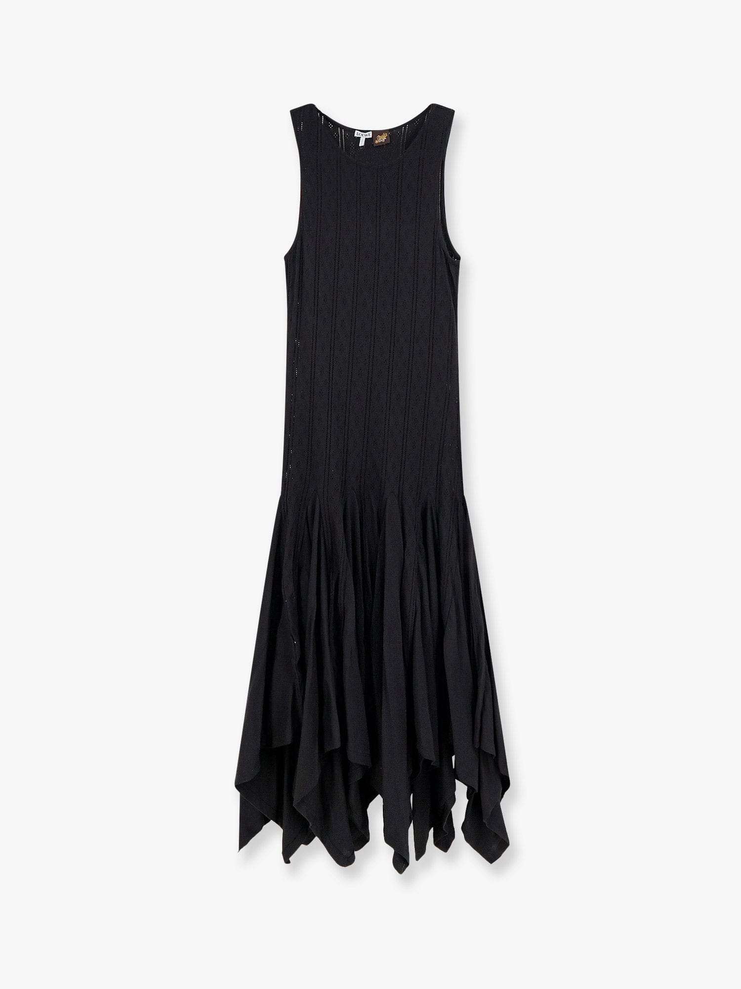 Loewe Paula's Ibiza embroidered cotton long dress