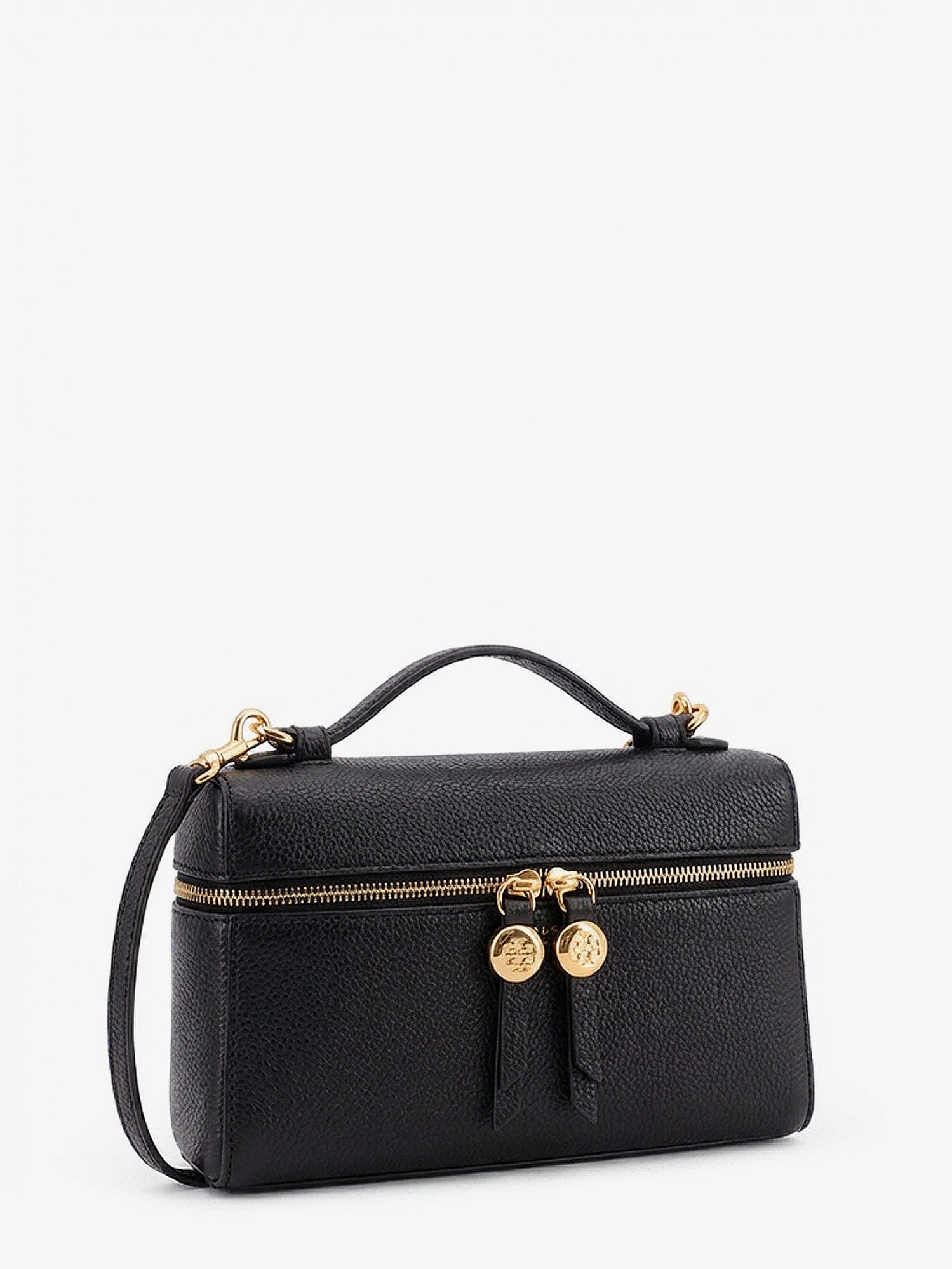 Tory Burch Hammered leather Romy slim shoulder bag
