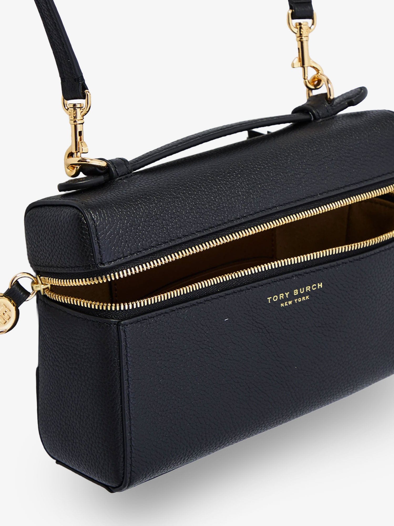 Tory Burch Hammered leather Romy slim shoulder bag