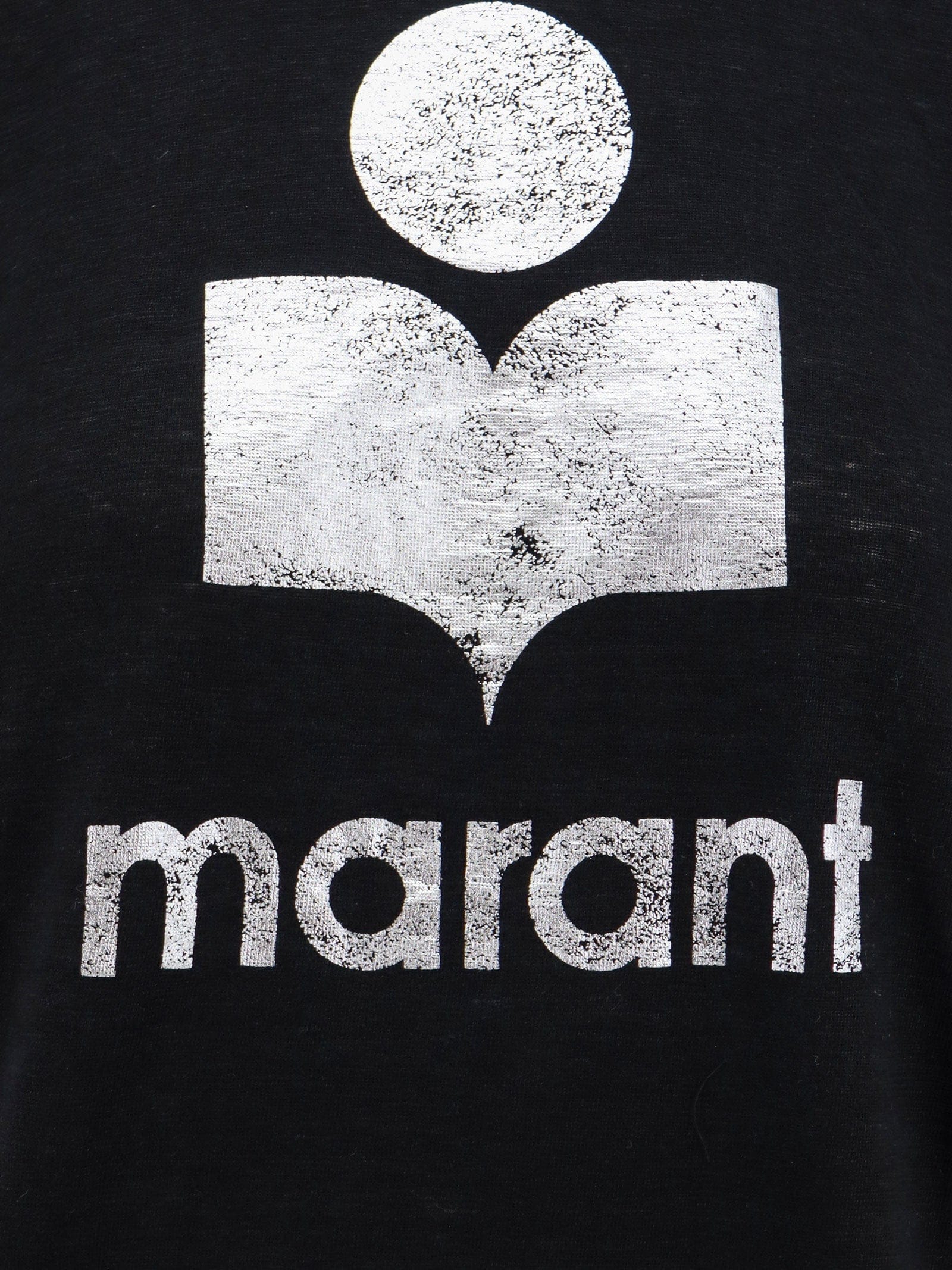 MARANT ÉTOILE Zewel linen t-shirt