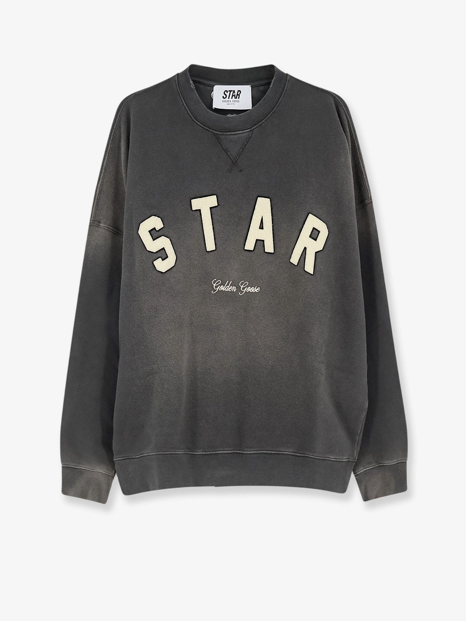 GOLDEN GOOSE DELUXE BRAND Cotton sweatshirt with front logo
