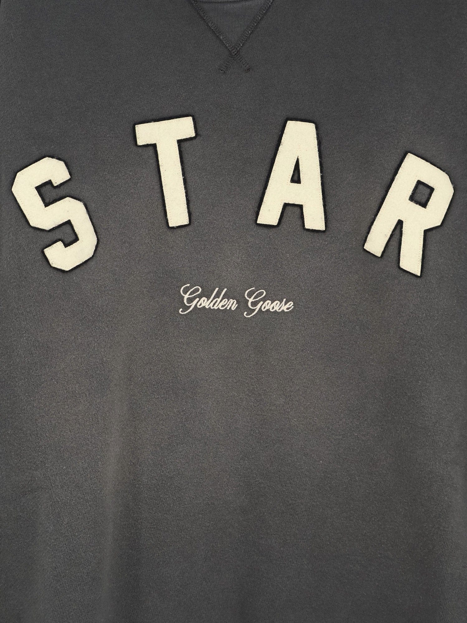 GOLDEN GOOSE DELUXE BRAND Cotton sweatshirt with front logo