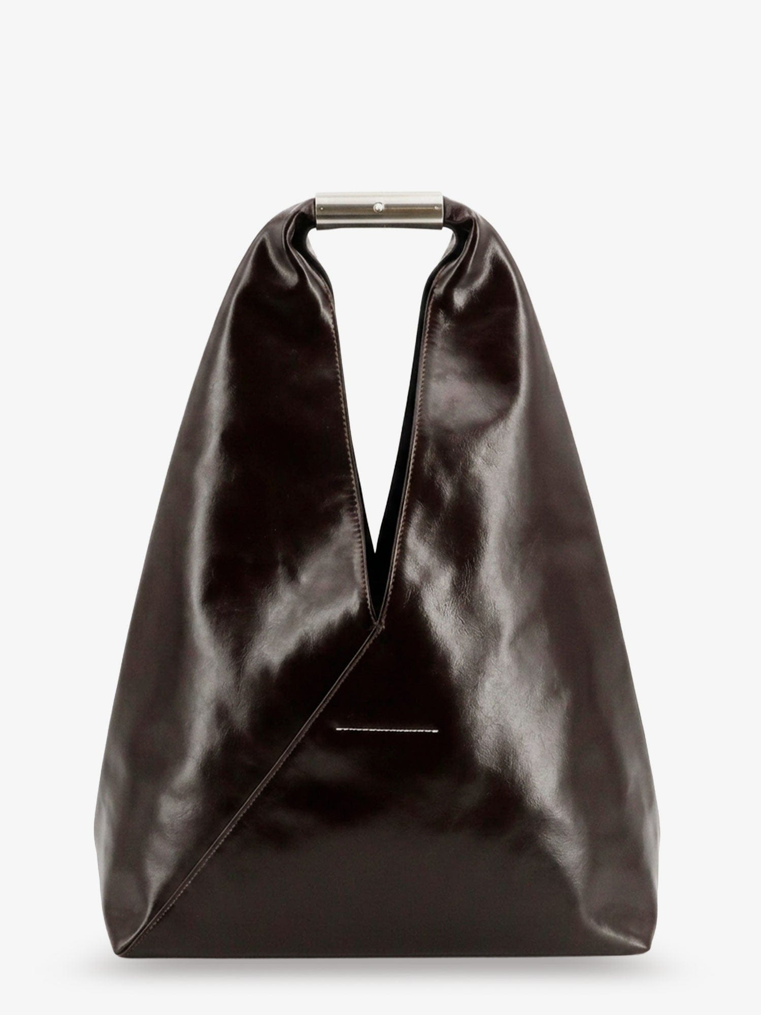 MM6 Maison Margiela Japanese shiny leather shoulder bag