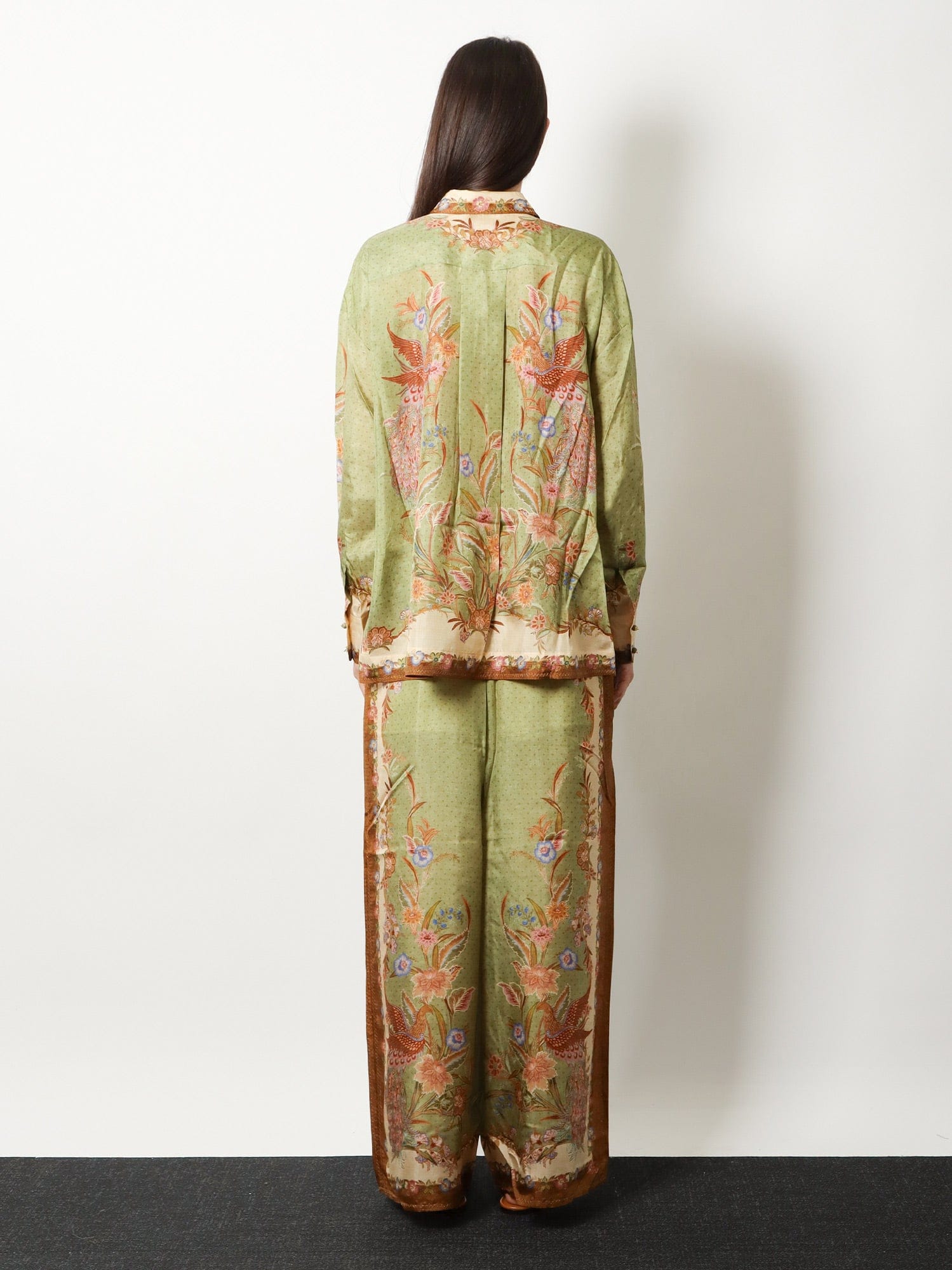 ZIMMERMANN Indra silk trousers