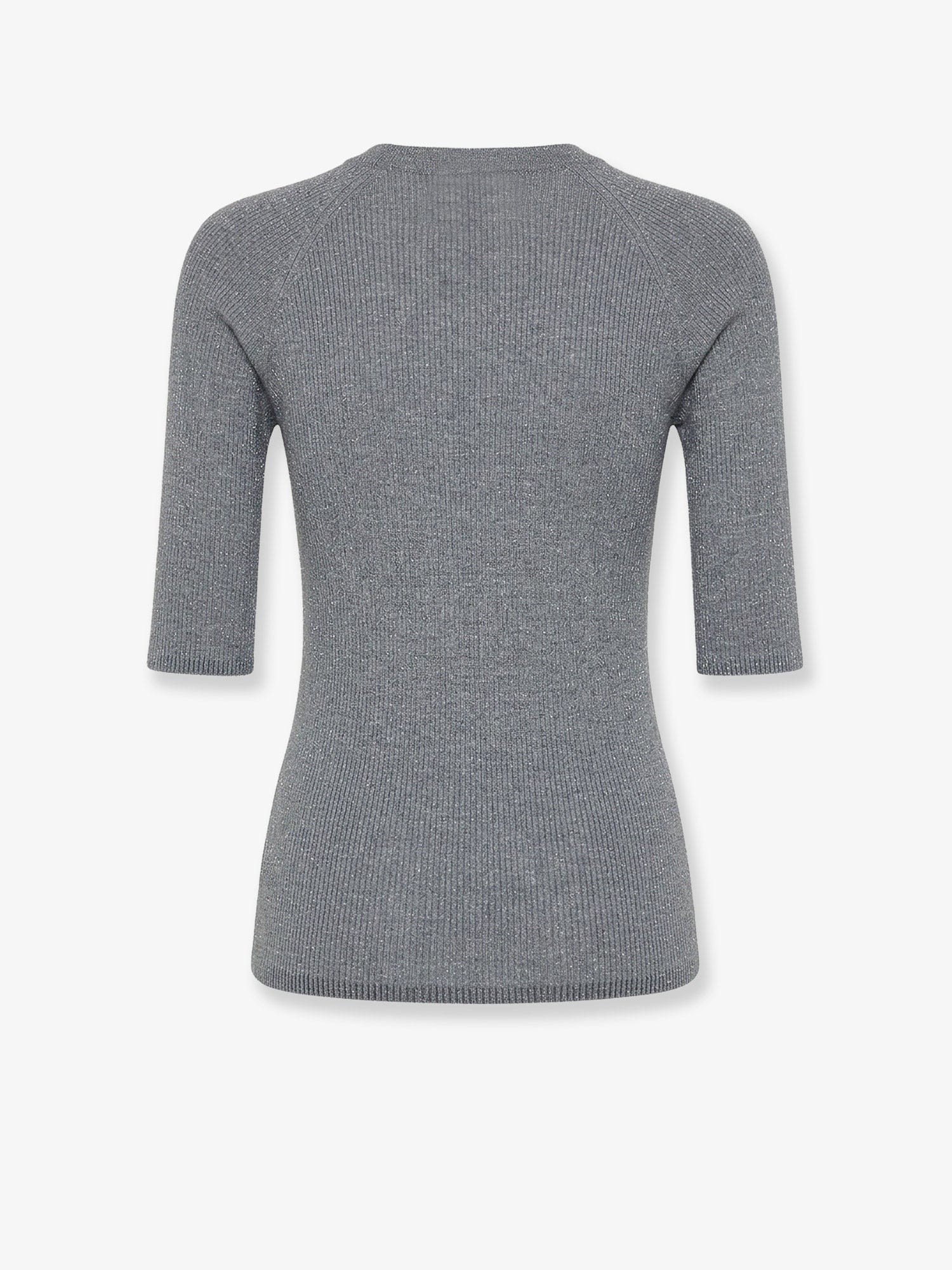 Brunello Cucinelli Cashmere and viscose blend lurex sweater