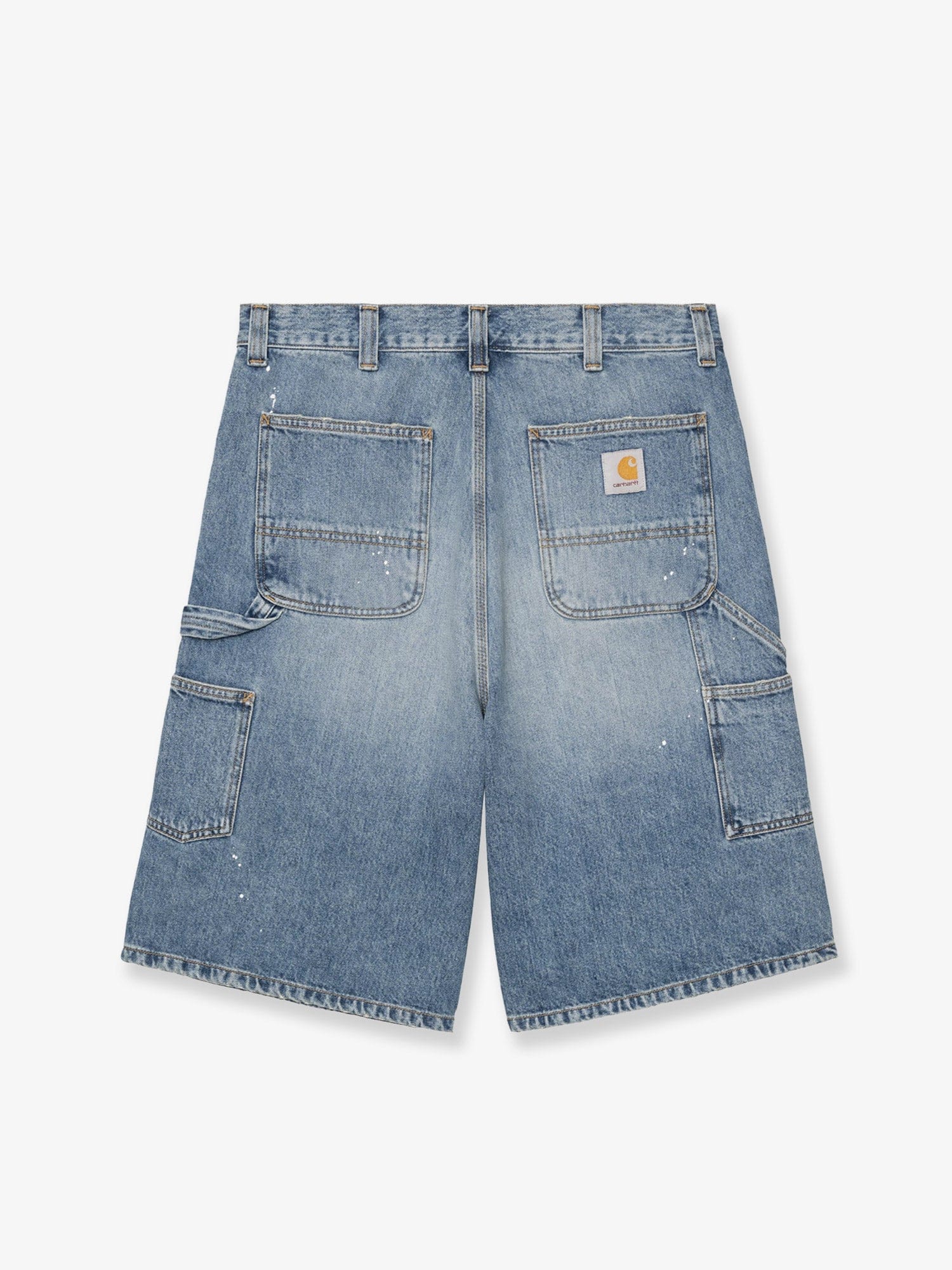 Carhartt WIP Og Single Knee Short blue denim bermuda shorts