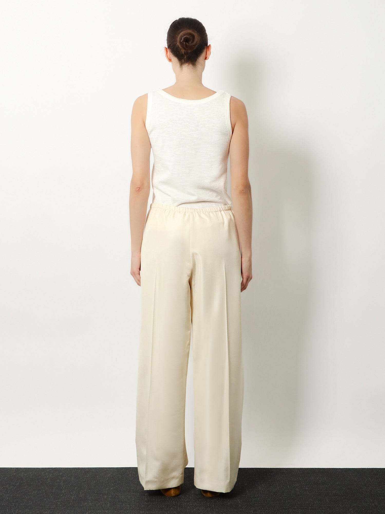 The Row Beta silk trousers