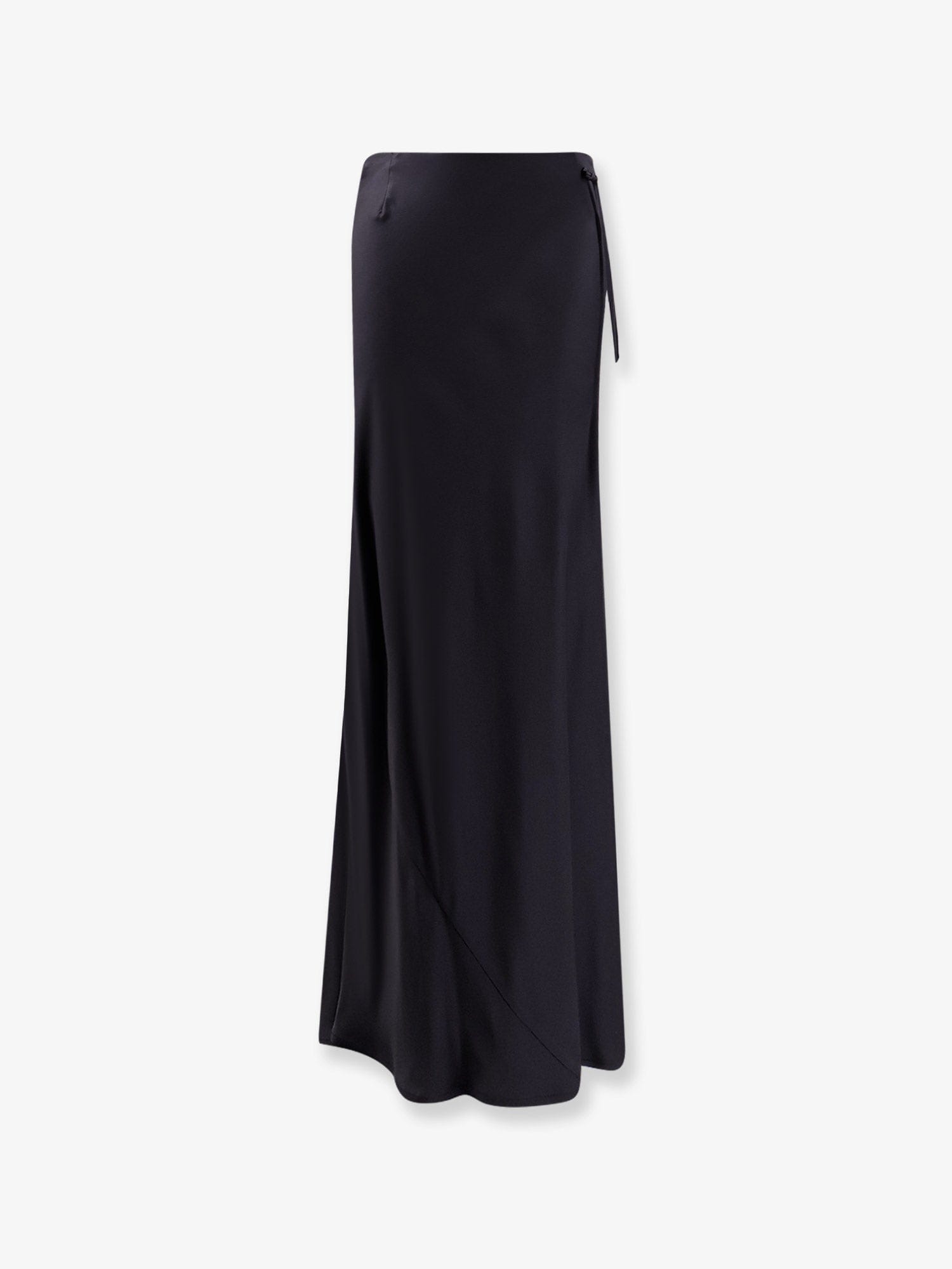 Semicouture Elvira satin long skirt