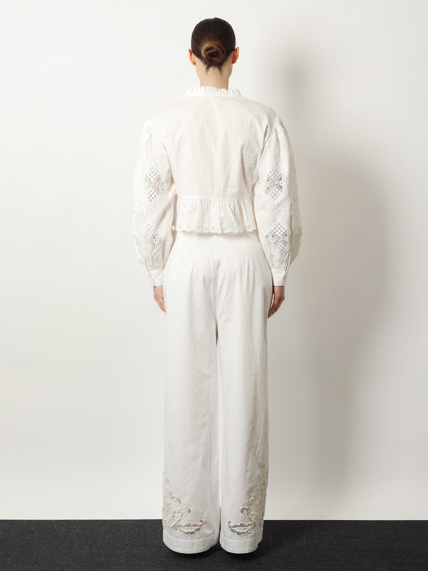 SCARLETT POPPIES Vemoza cotton trousers