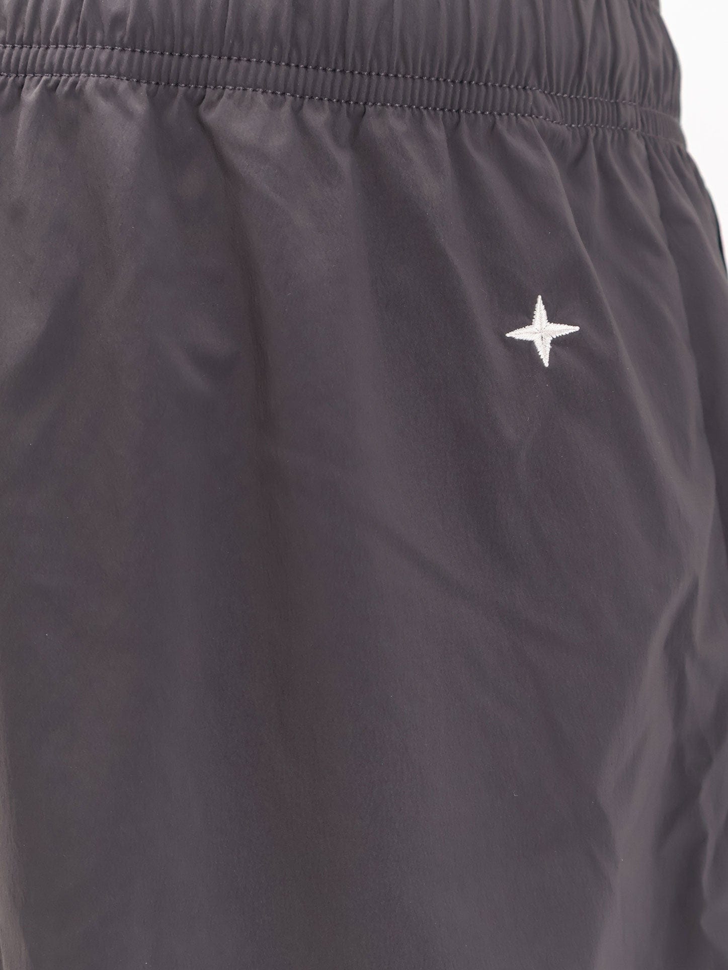 Stone Island Nylon Bermuda shorts with embroidered logo on the back