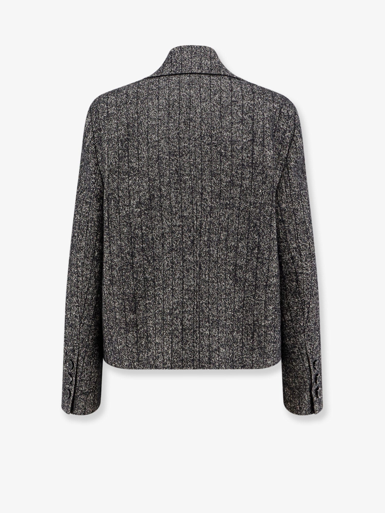 Dolce & Gabbana Wool blend striped double-breasted blazer