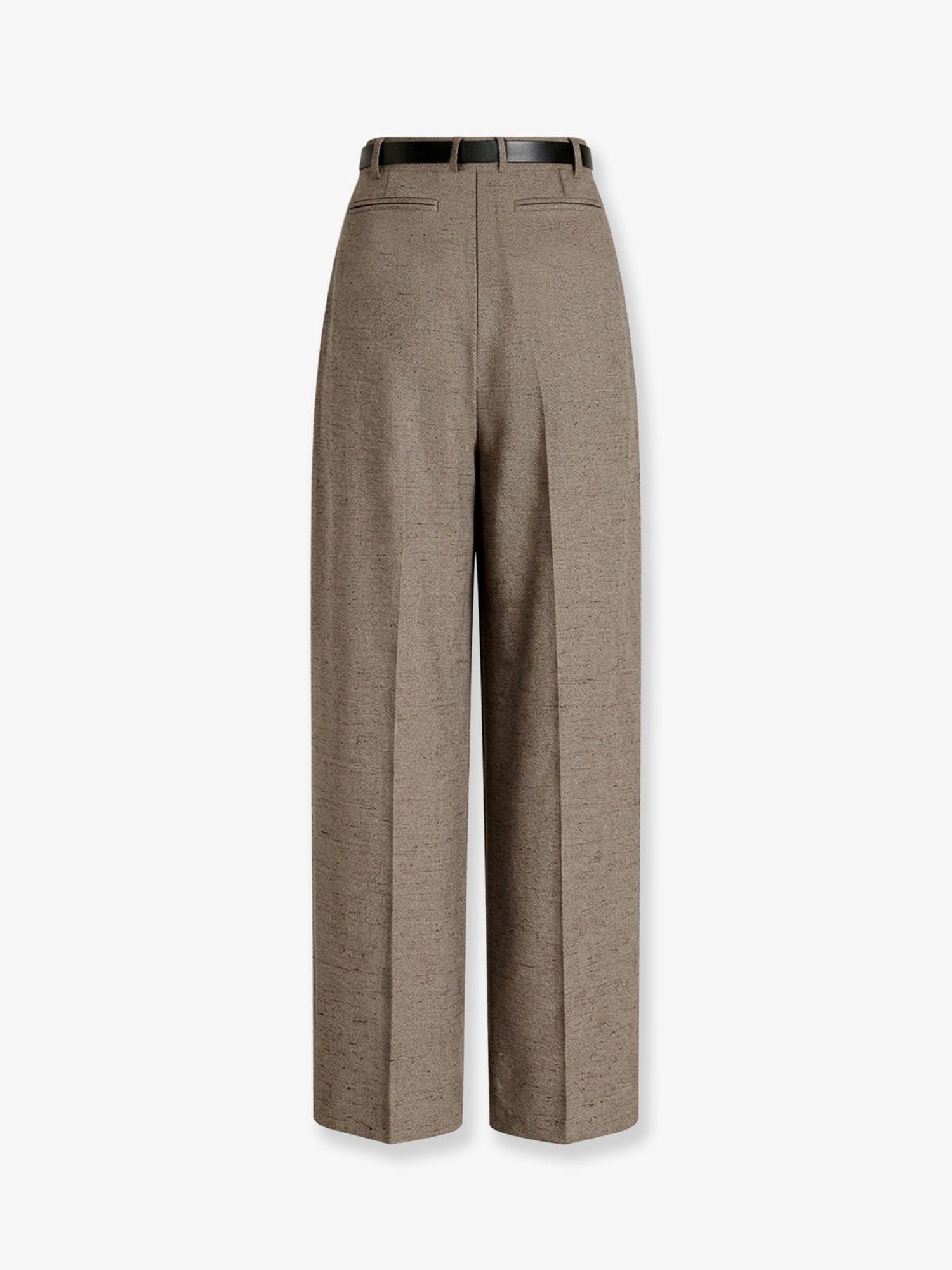 Dolce & Gabbana Mélange trousers with belt