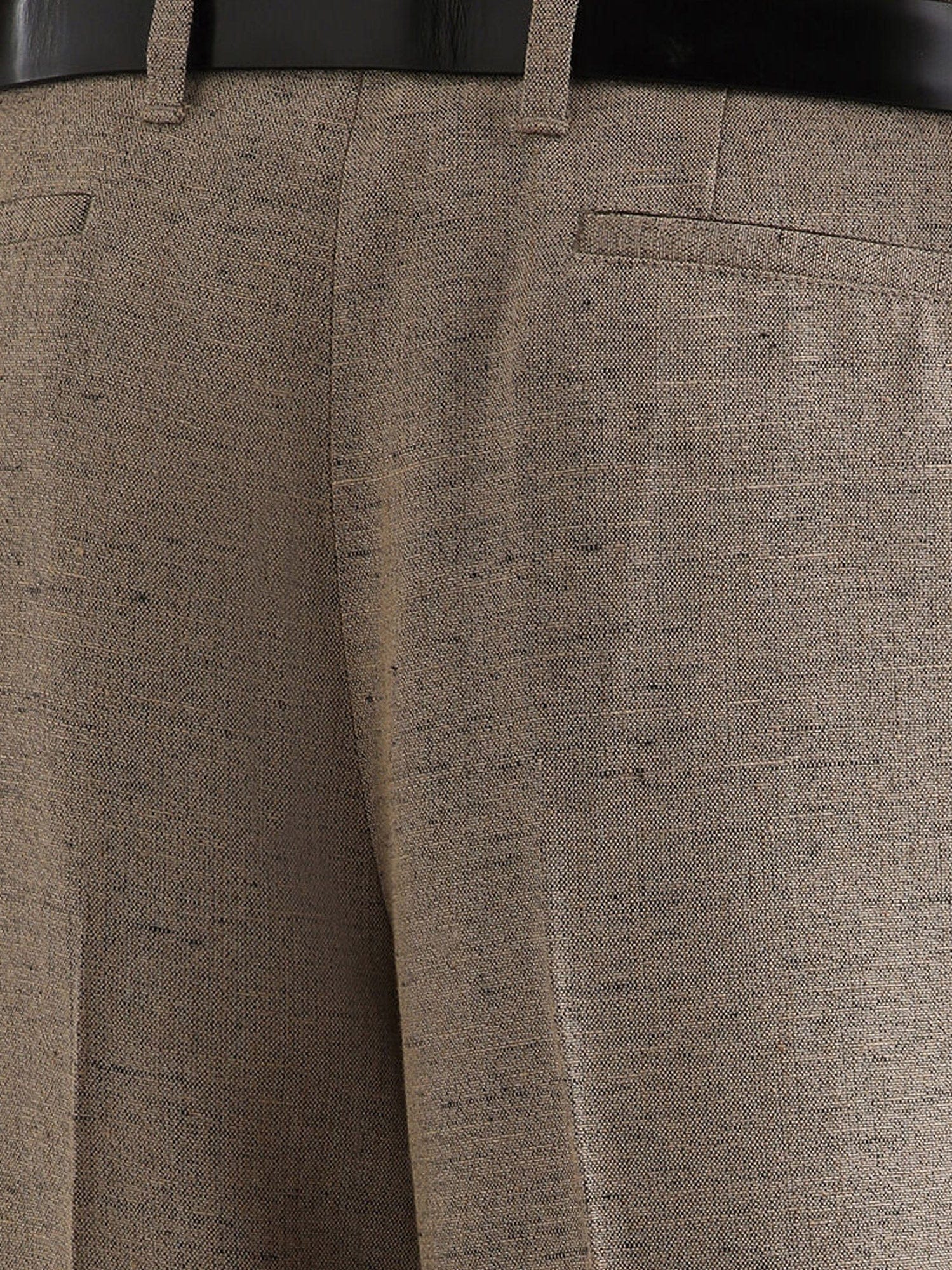 Dolce & Gabbana Mélange trousers with belt