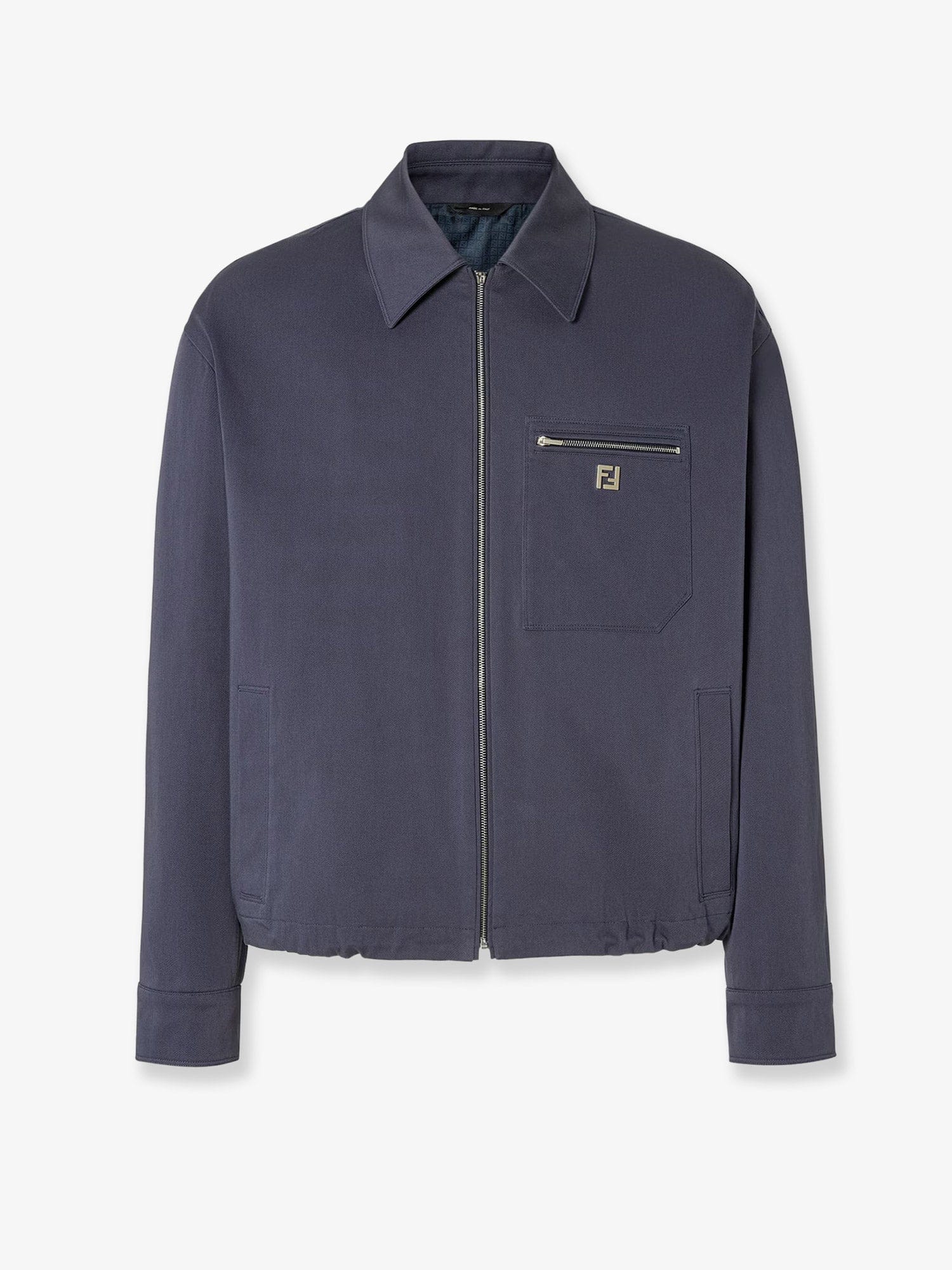 Fendi Cotton jacket with FF detail