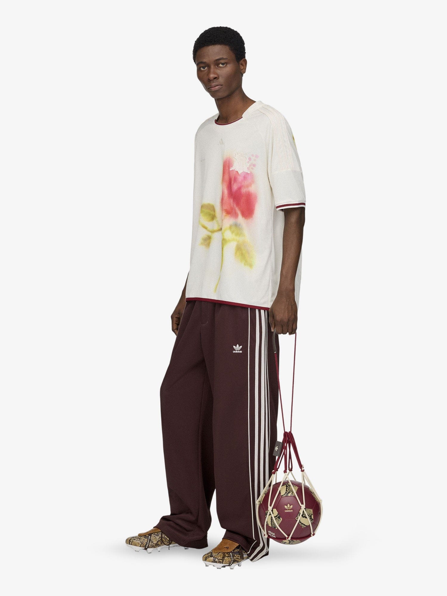 ADIDAS X WALES BONNER Recycled material track trousers
