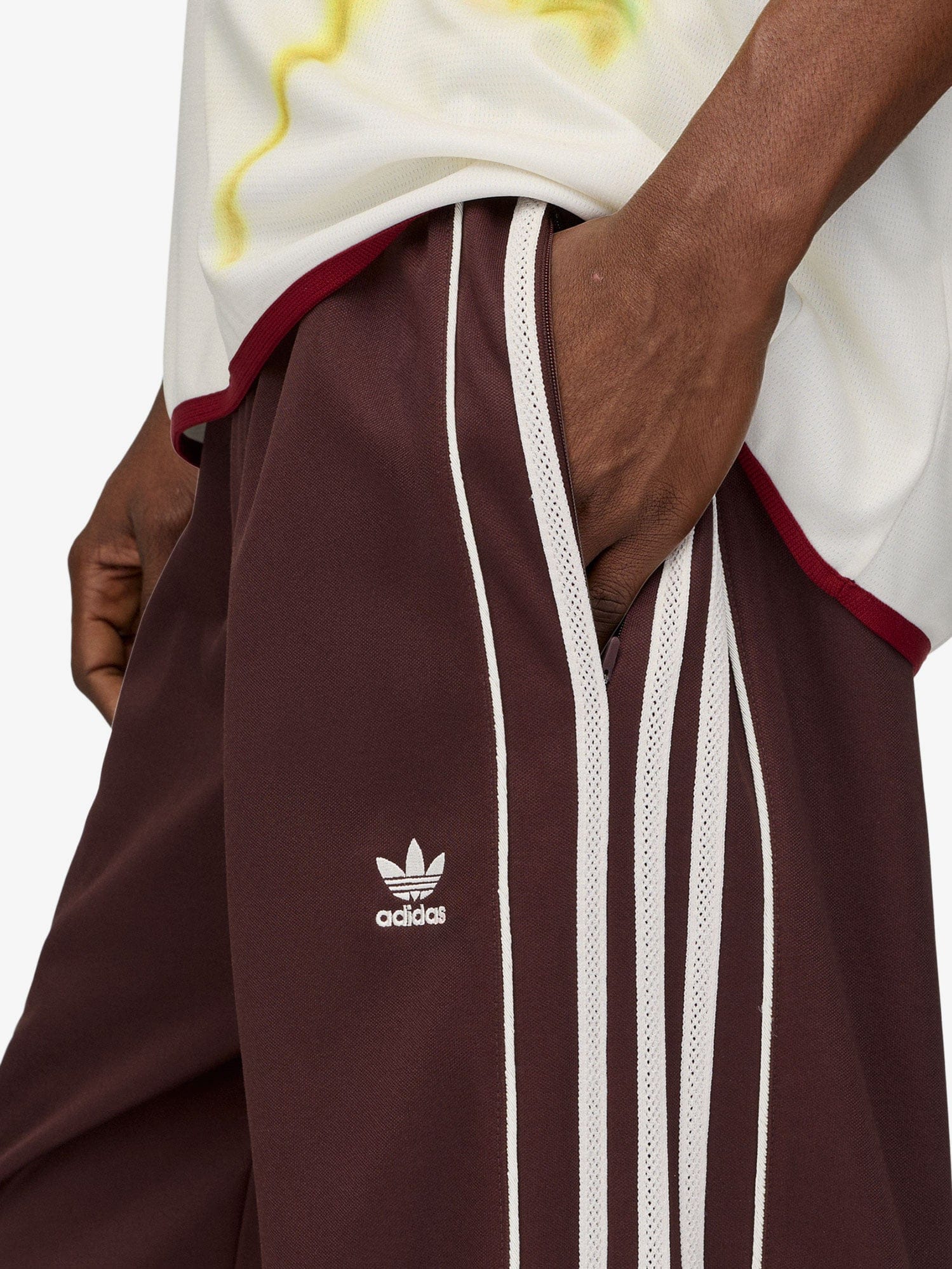 ADIDAS X WALES BONNER Recycled material track trousers