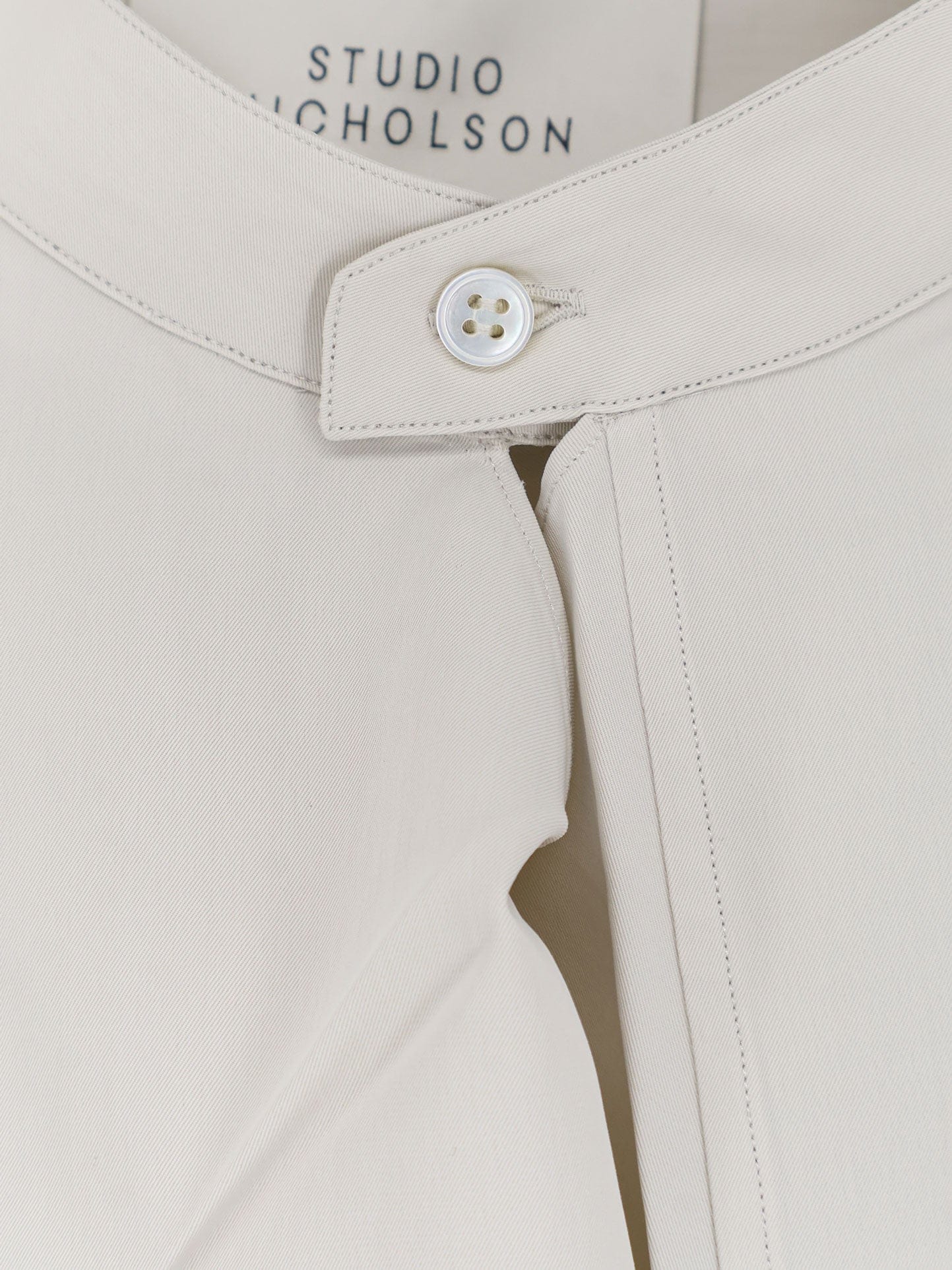 Studio Nicholson Viscose and cotton blend shirt