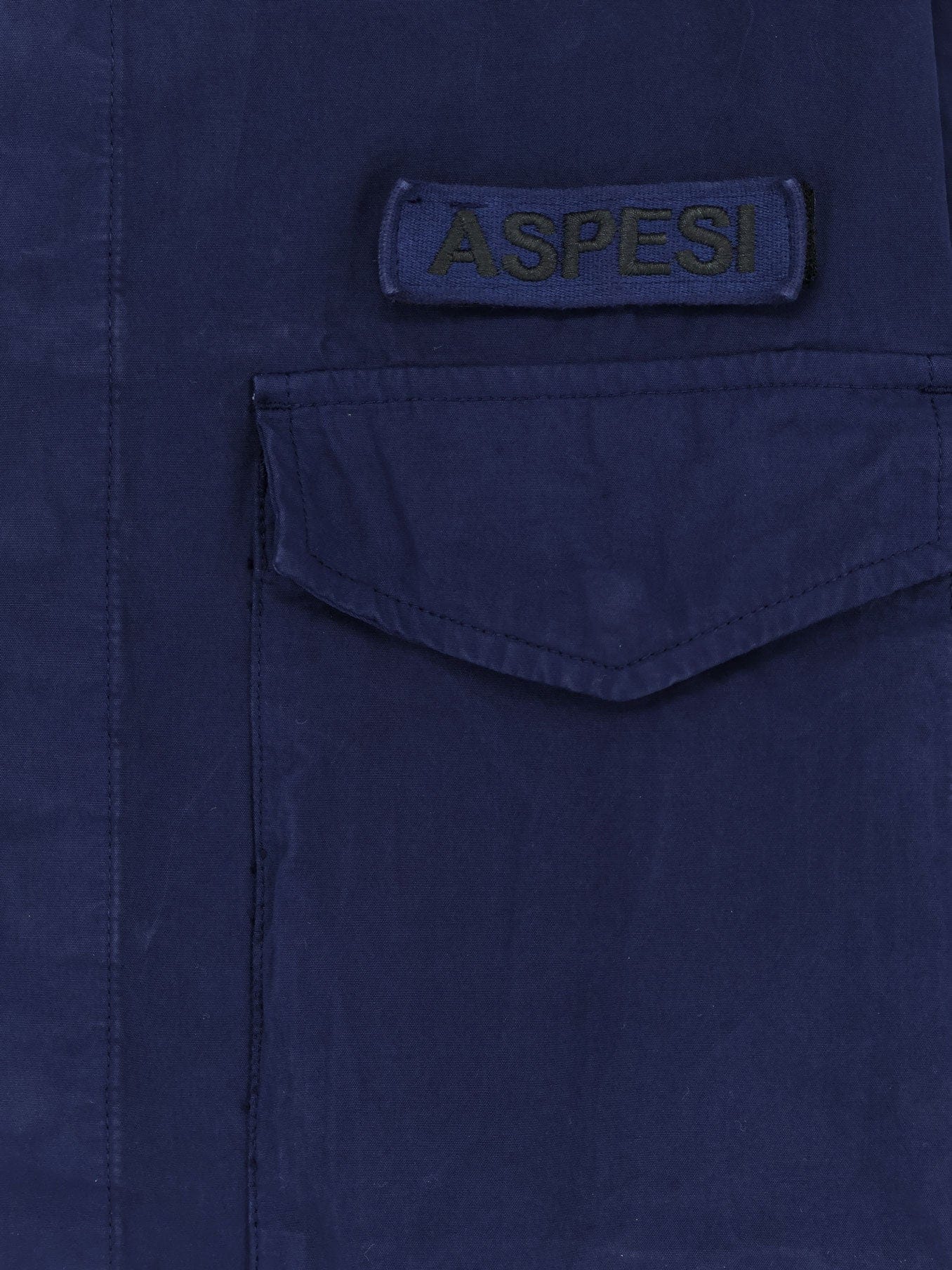 ASPESI Field "Lived" fabric shirt