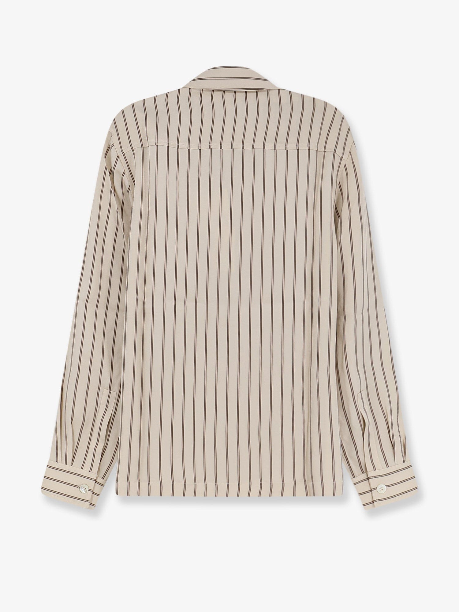 Y-81 Viscose shirt with striped pattern