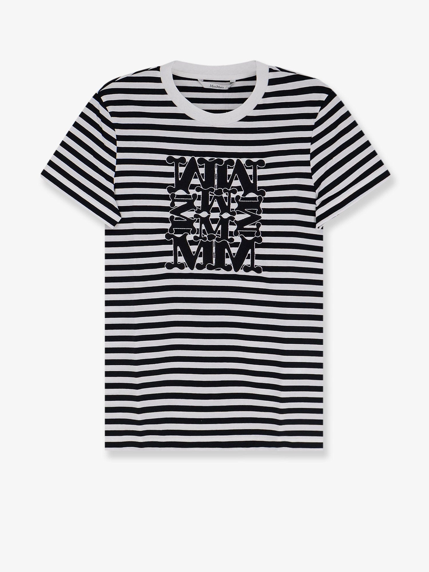 Max Mara MxmRuta cotton T-shirt with front embroidery